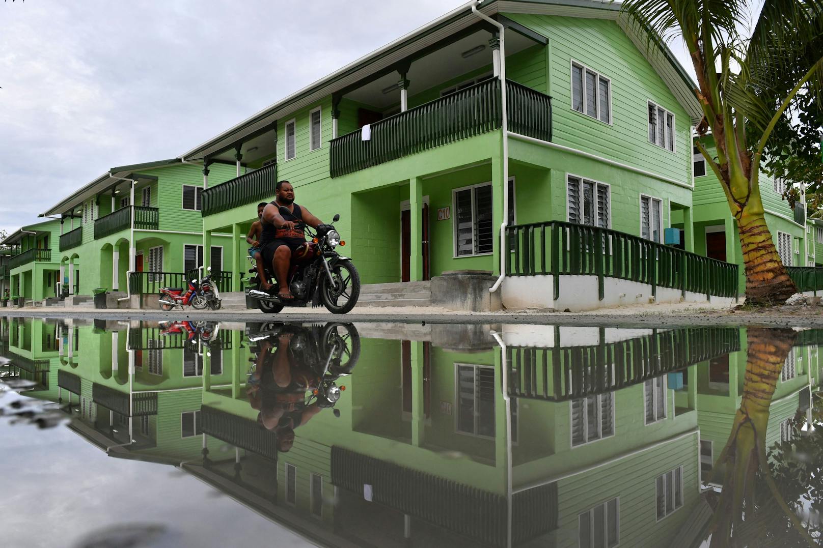 Schon jetzt stehen Überschwemmungen in Tuvalu an der Tagesordnung.