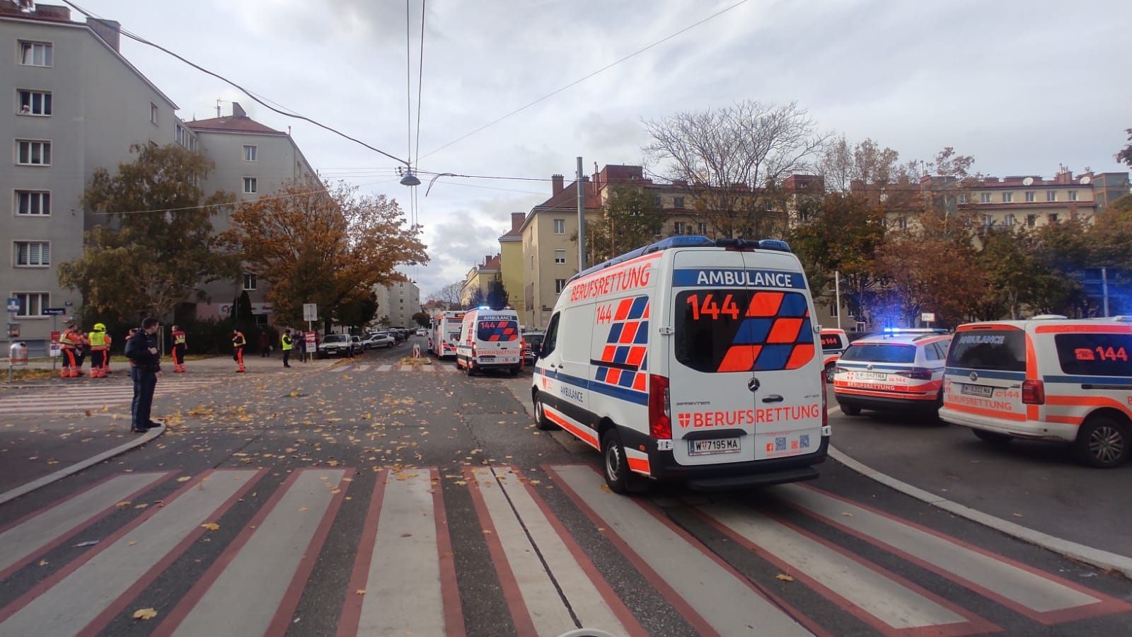 Großeinsatz im Gemeindebau bei der Troststraße (Wien-Favoriten)