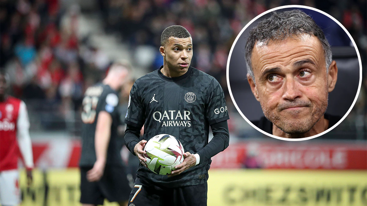 Luis Enrique kritisiert Kylian Mbappe.