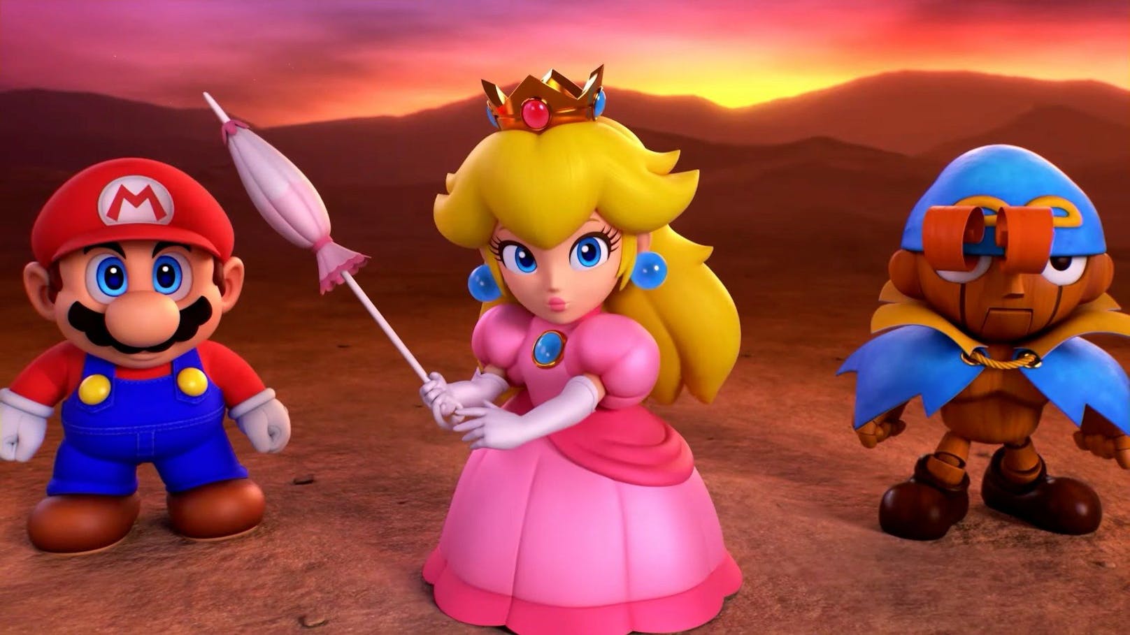 Super Mario, Prinzessin Peach und der neue Held Geno