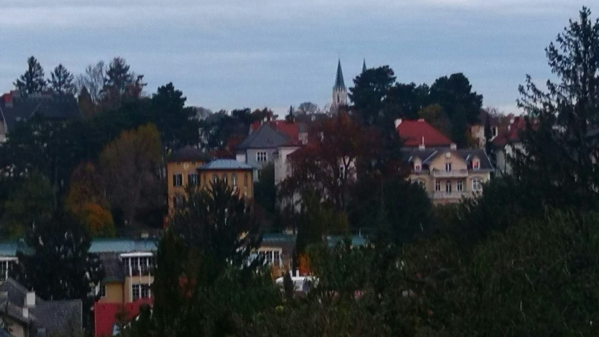 In Klosterneuburg war am Sonntagmorgen alles finster. 