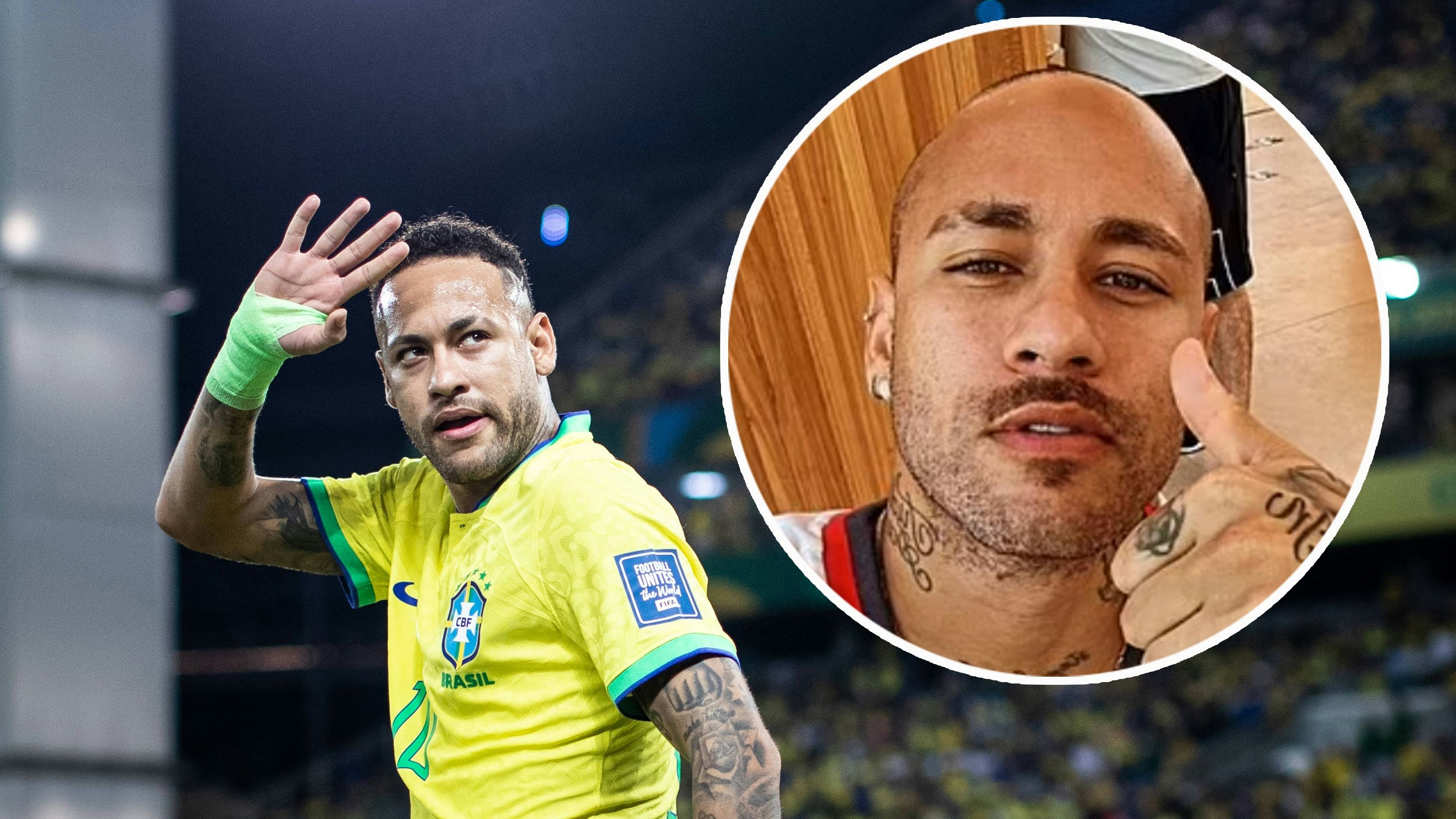 Neymar jr. – die Locken sind weg.