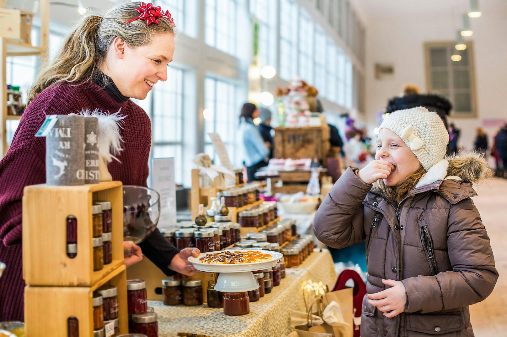 Der Weihnachtsmarkt auf Schloss Hof