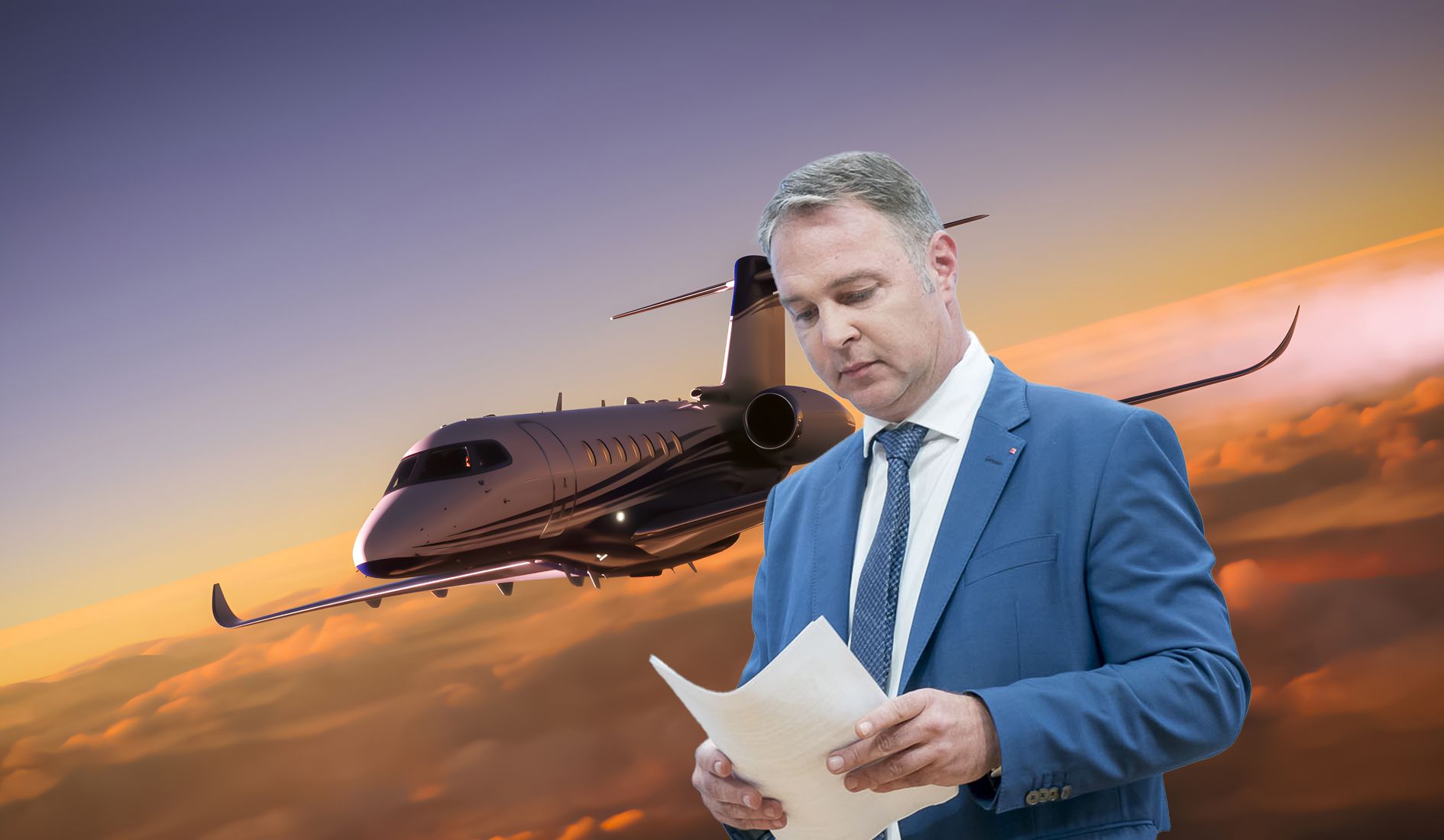 SPÖ-Chef Andreas Babler liebäugelt mit einem Verbot von Privatjet-Flügen.
