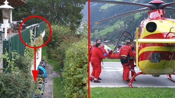 Das Mädchen stürzte mit 13 Jahren von einer Terasse. Der Grund, warum sie nicht studieren konnte, meint sie und klagte. 