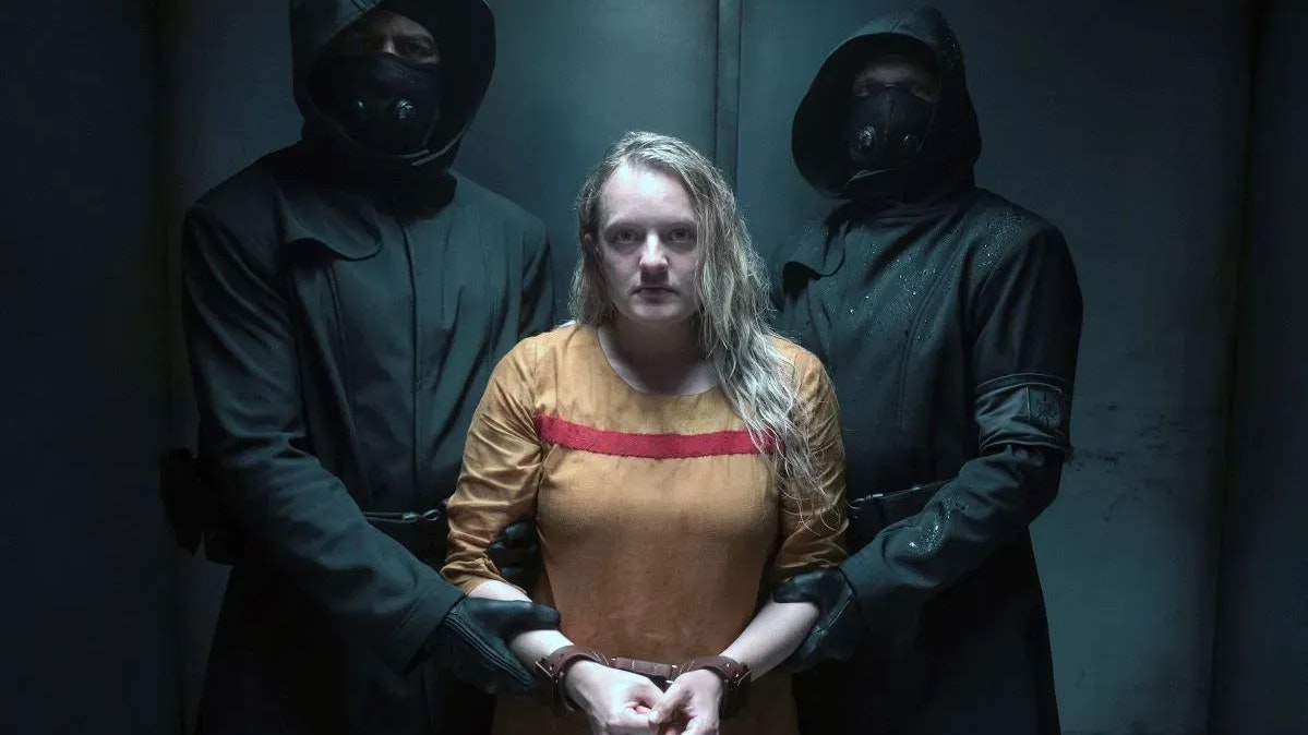 Elisabeth Moss in "The Handmaid's Tale"
