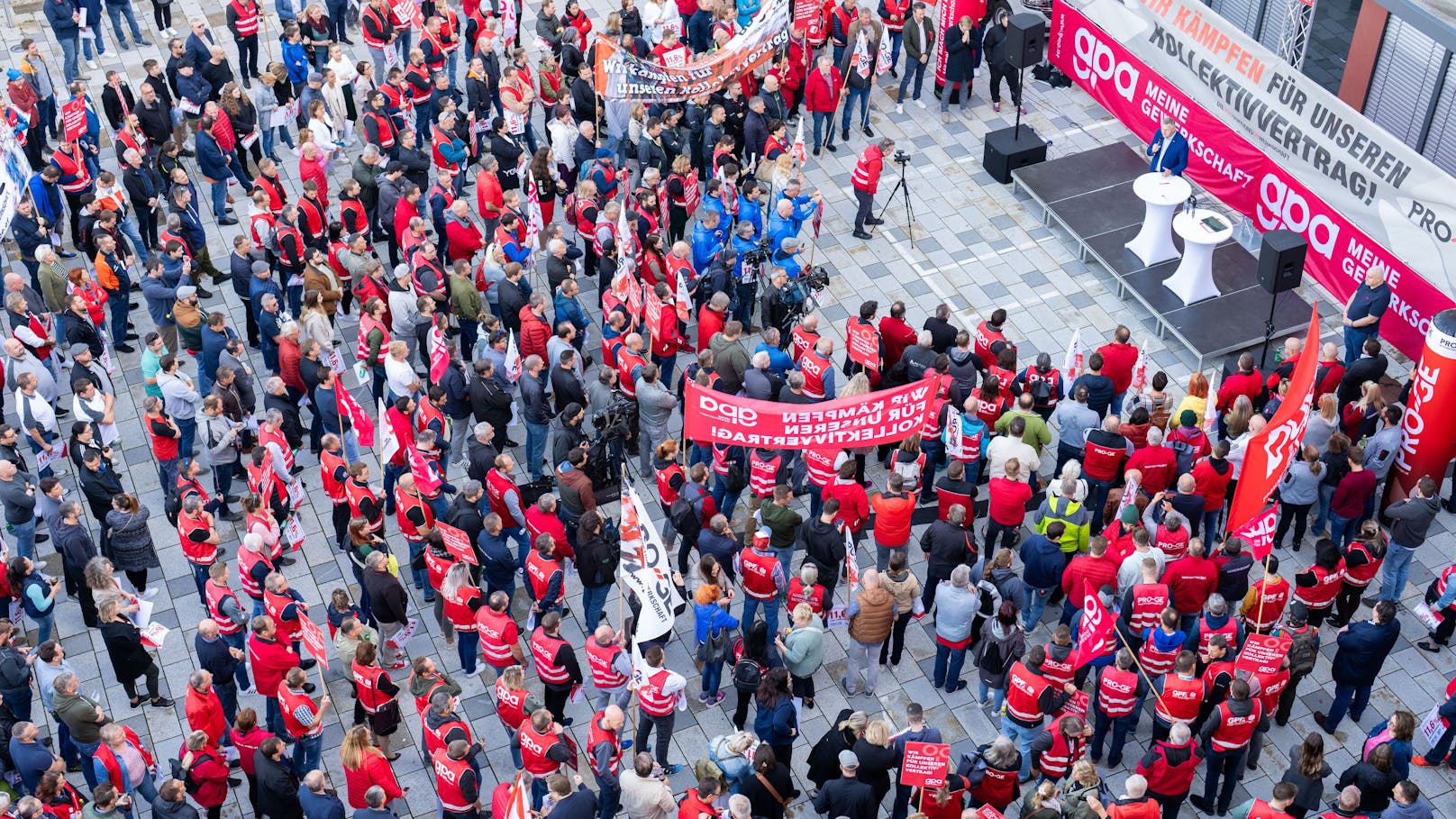 Nun ist es fix – Mega-Streikwelle in Österreich ist da