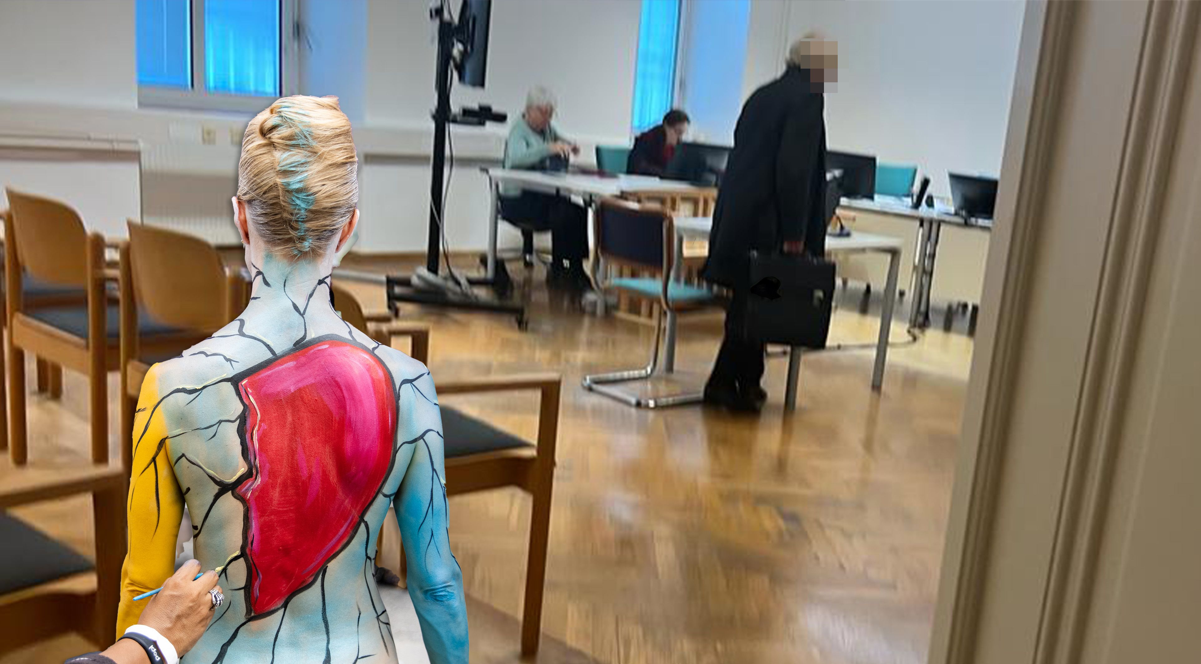 Inserate zur Suche nach Bodypainting-Models wurden jungen Frauen zum Verhängnis. Der Künstler stand vor Gericht, ein weiteres Opfer meldet sich nun.&nbsp;