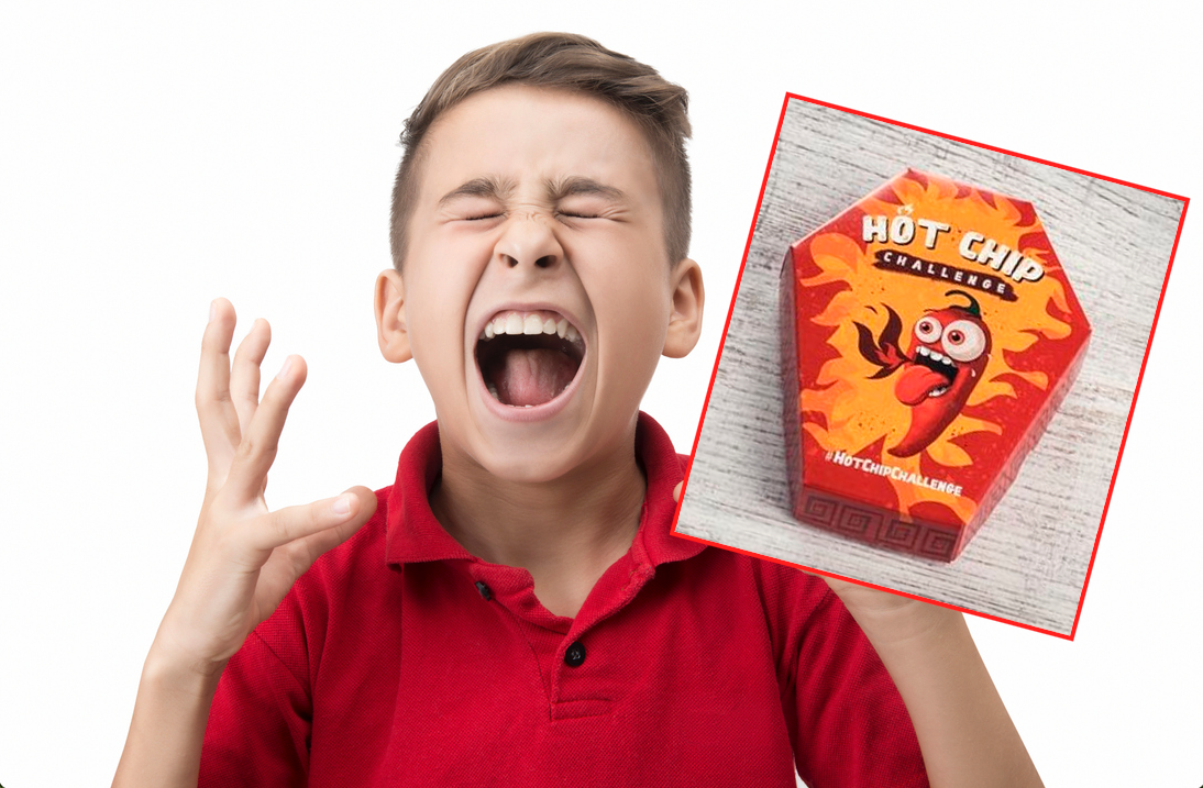 Bub (11) schrie nach Hot Chip Challenge vor Schmerzen 