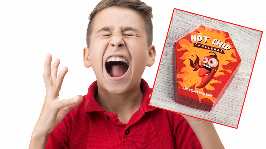Bub (11) schrie nach Hot Chip Challenge vor Schmerzen 