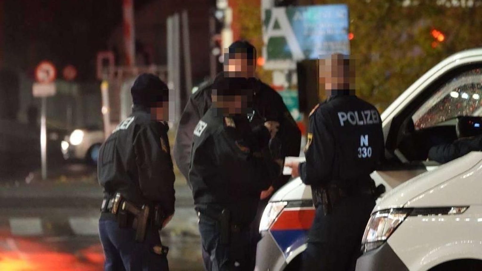 Polizei in Krems.