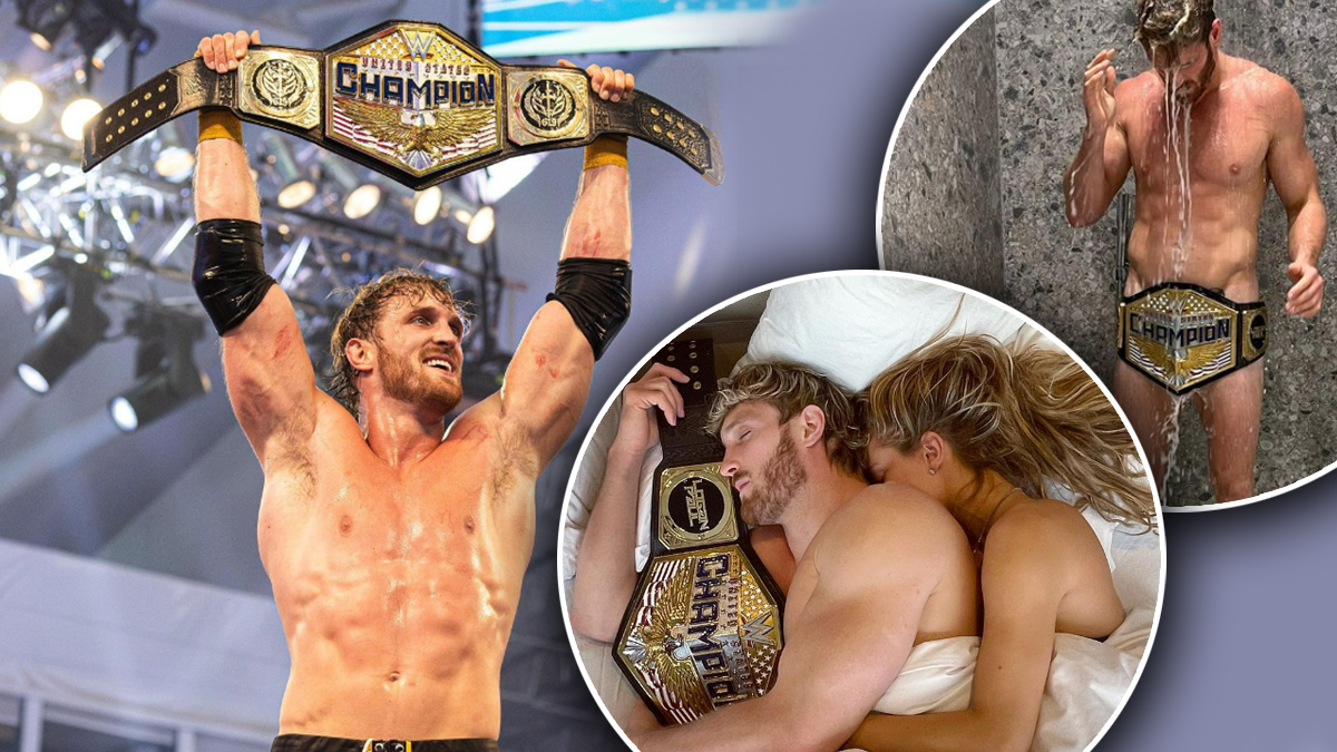 Logan Paul liebt seinen WWE-Gürtel