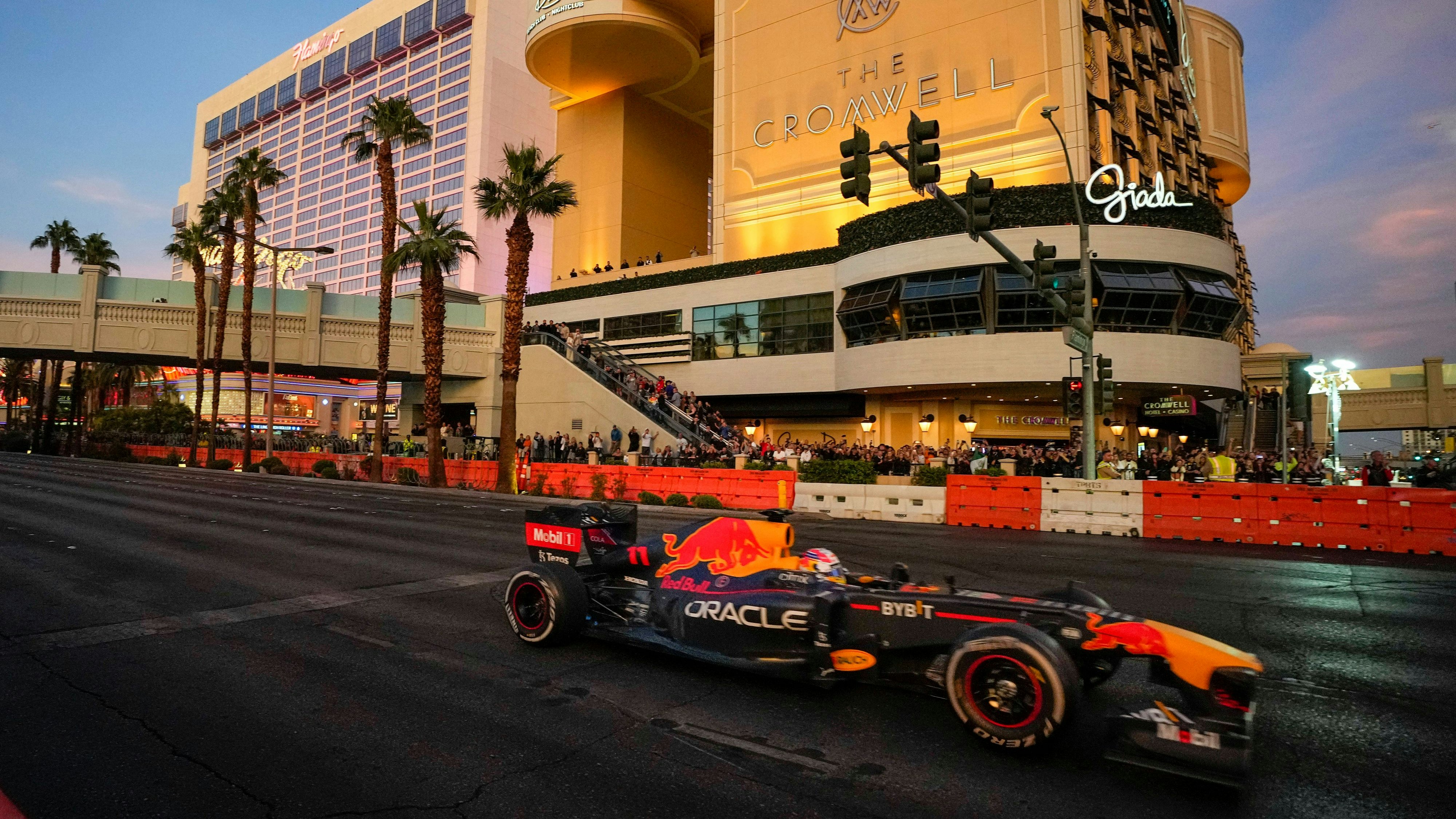 Die Formel 1 ist am Wochenende in Las Vegas zu Gast.