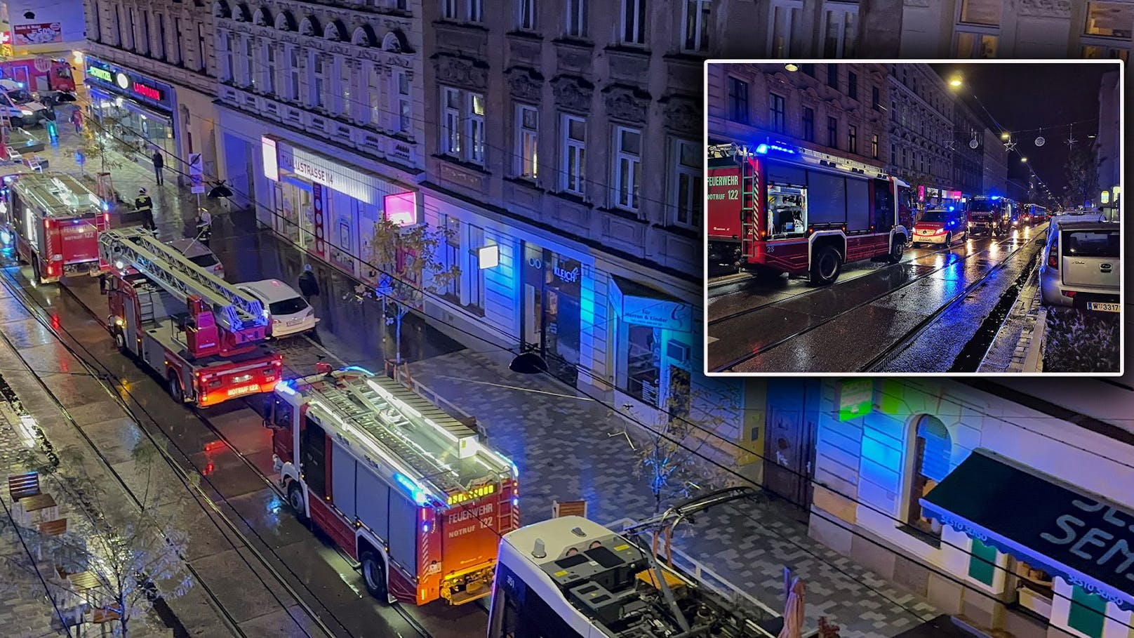 Wegen Kaffeemaschine – Drogerie in Wien fängt Feuer
