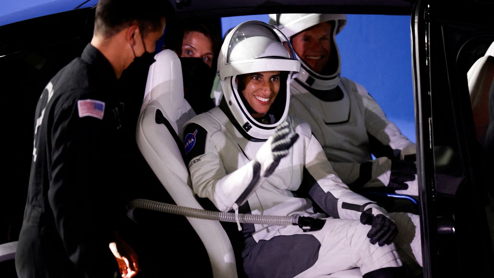 Jasmin Moghbeli startete im August 2023 von Florida aus zur ISS.