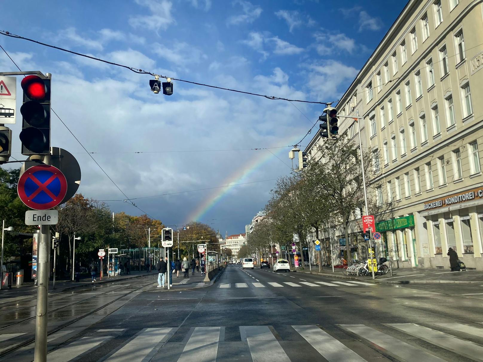 Hier ein Foto vom Margaretengürtel.