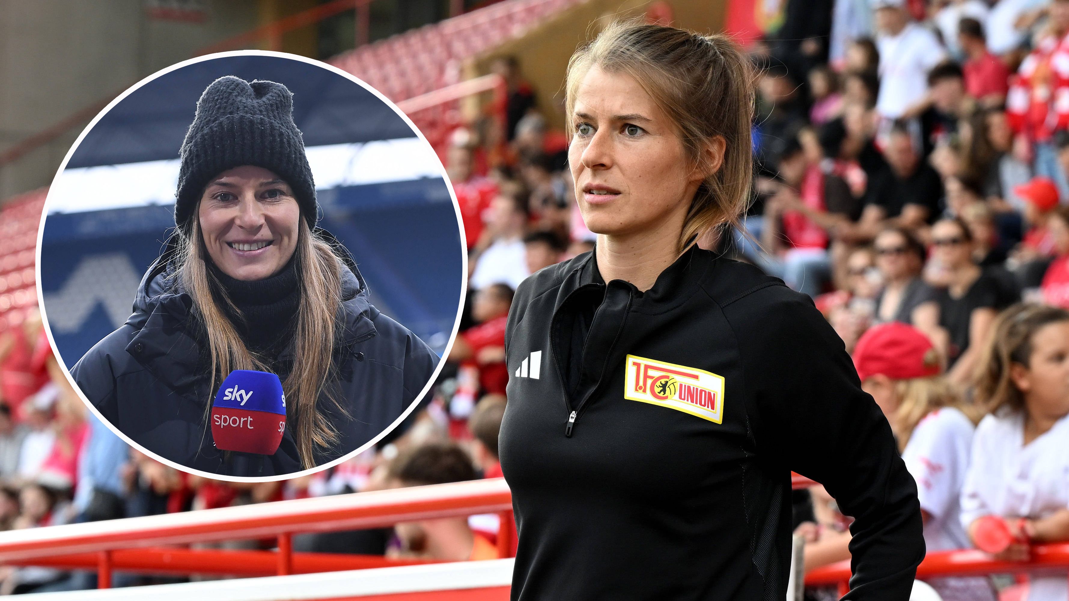 Marie-Louise Eta im Union-Outfit.