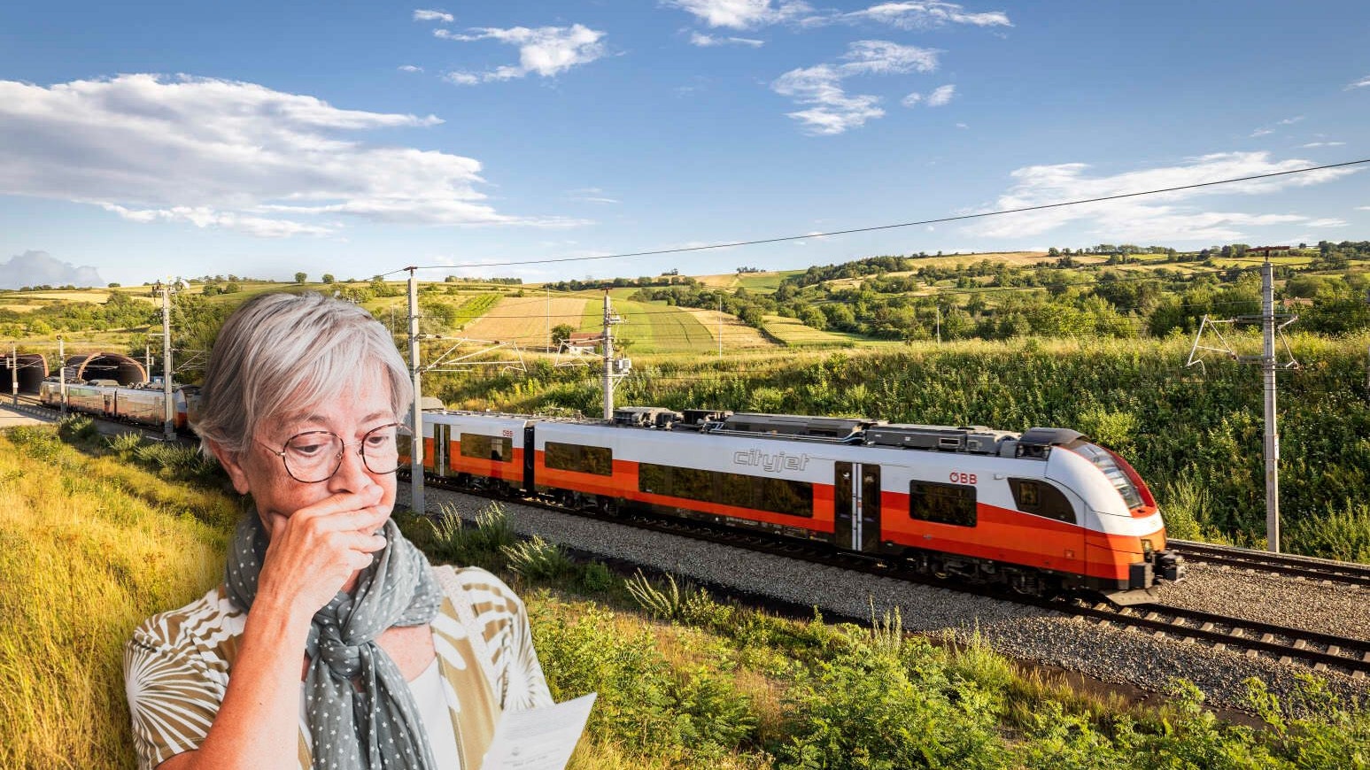 Eine Steirerin wurde beim Fälschen ihres Tickets erwischt.