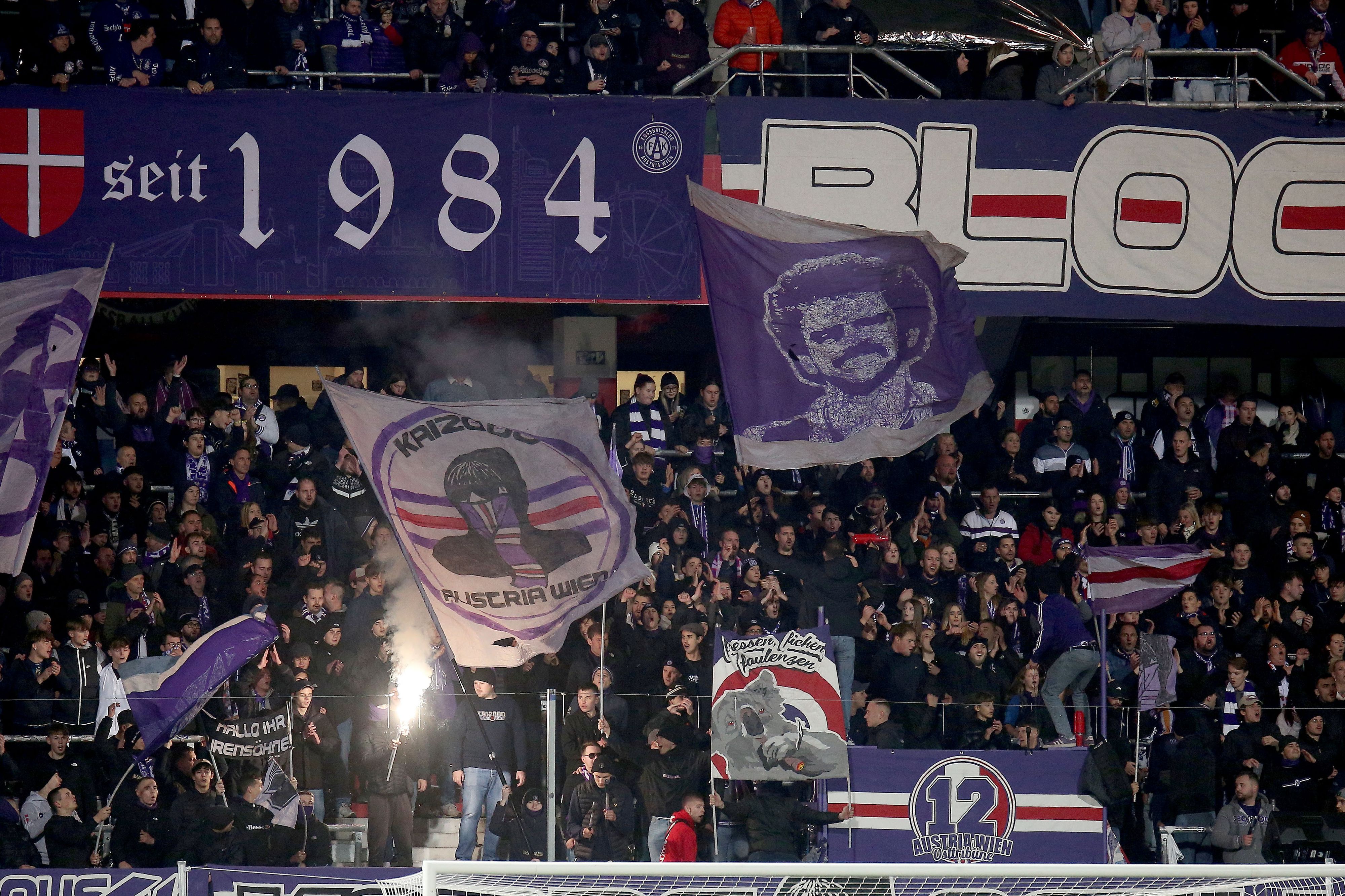 Den Austria-Fans macht die Finanzlage im Klub Sorgen.