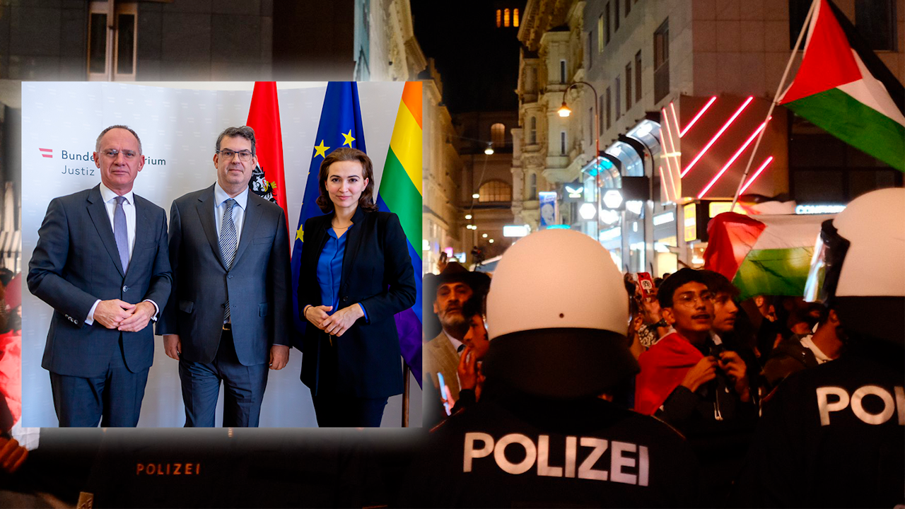 Heute.at - Antisemitismus bei Palästina-Demos – 70 Strafanzeigen!