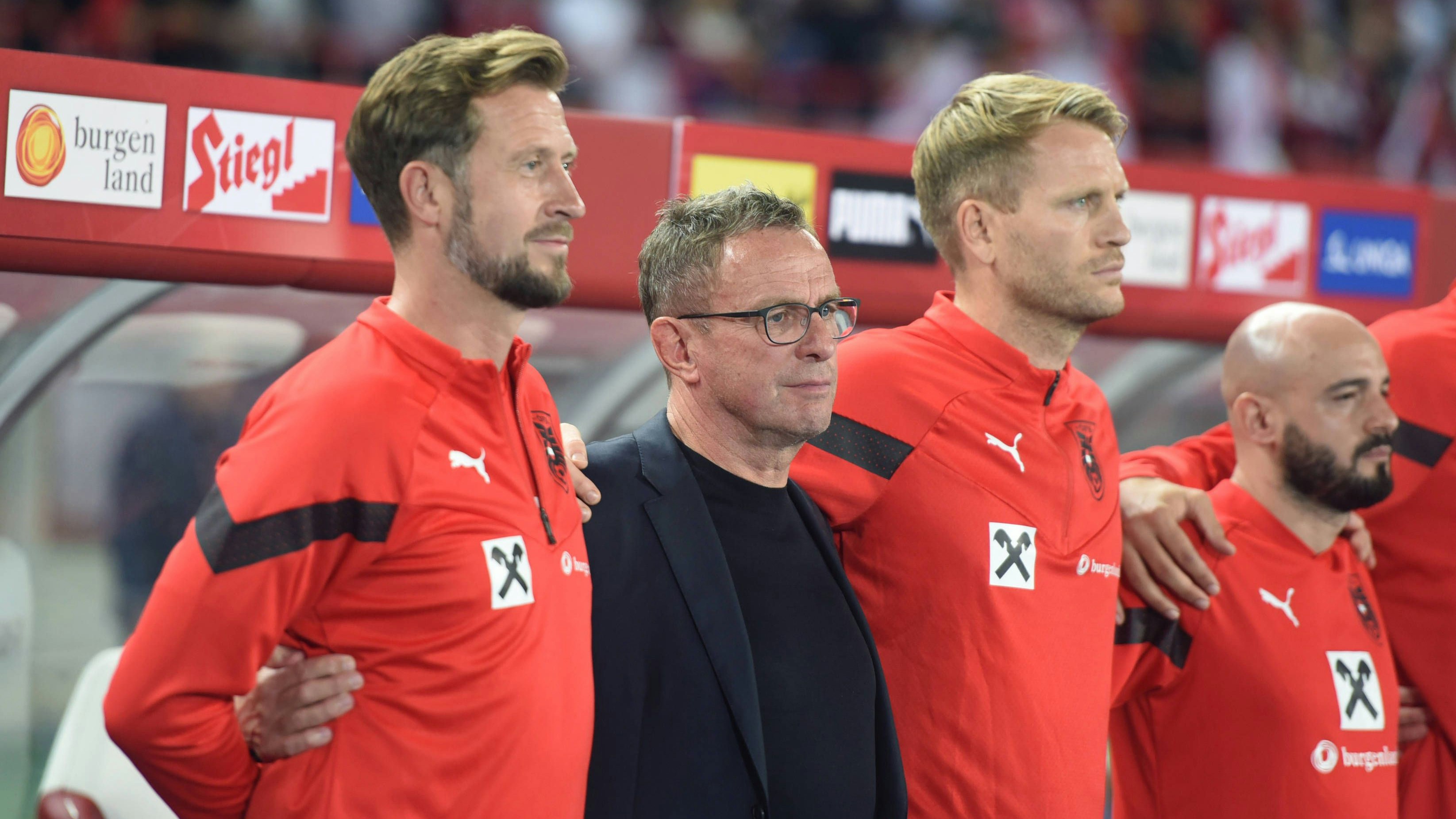 Teamchef Ralf Rangnick. 