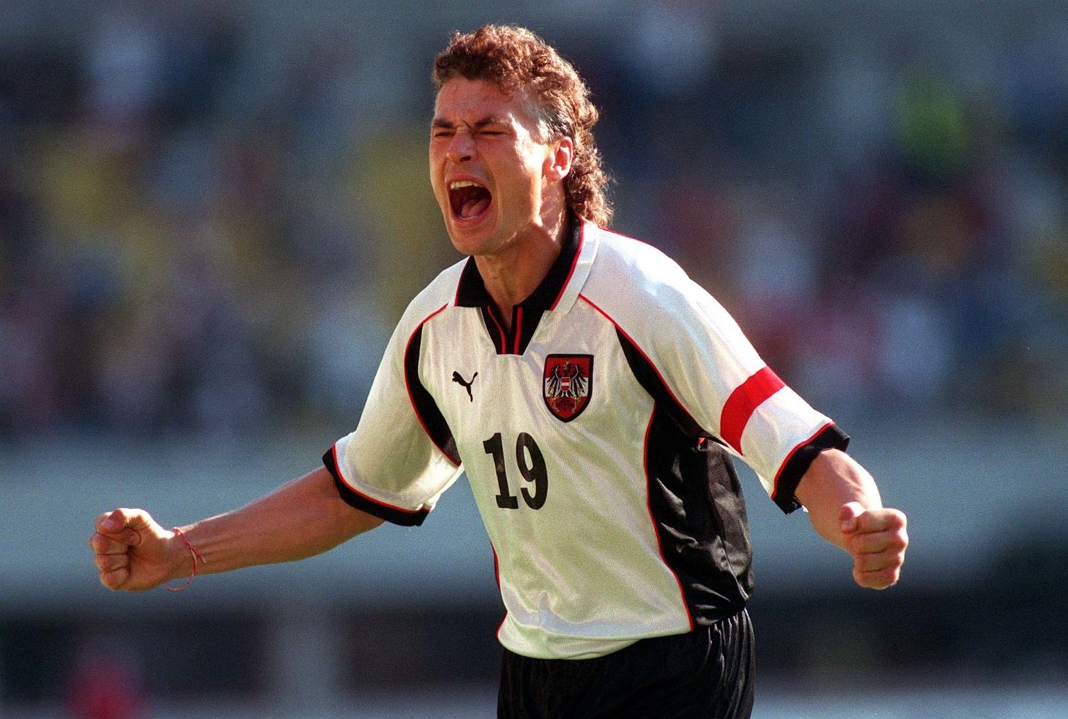 Toni Polster jubelte 47 Mal, aber nur 44 ÖFB-Tore zählen offiziell