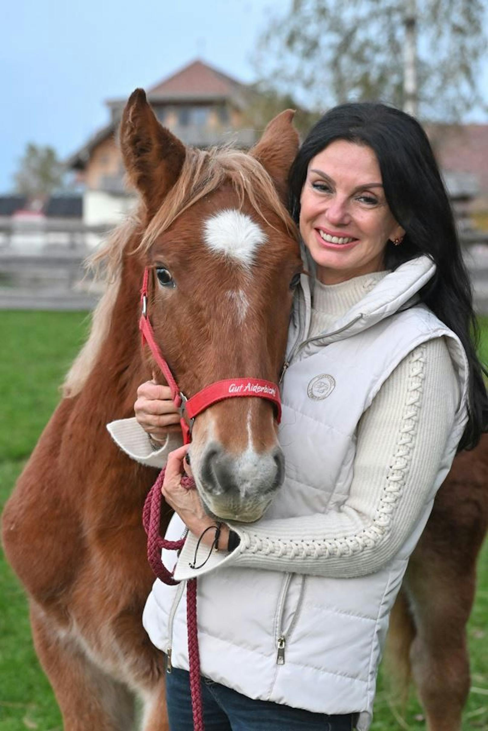 "Das traurige Schicksal vieler Fohlen, die mit 6 Monaten versteigert, und auf einem Tiertransporter ihrem sicheren Tot entgegenfahren ist für mich nicht akzeptabel", so Sonja Klima, Global Communication Manager bei Gut Aiderbichl.