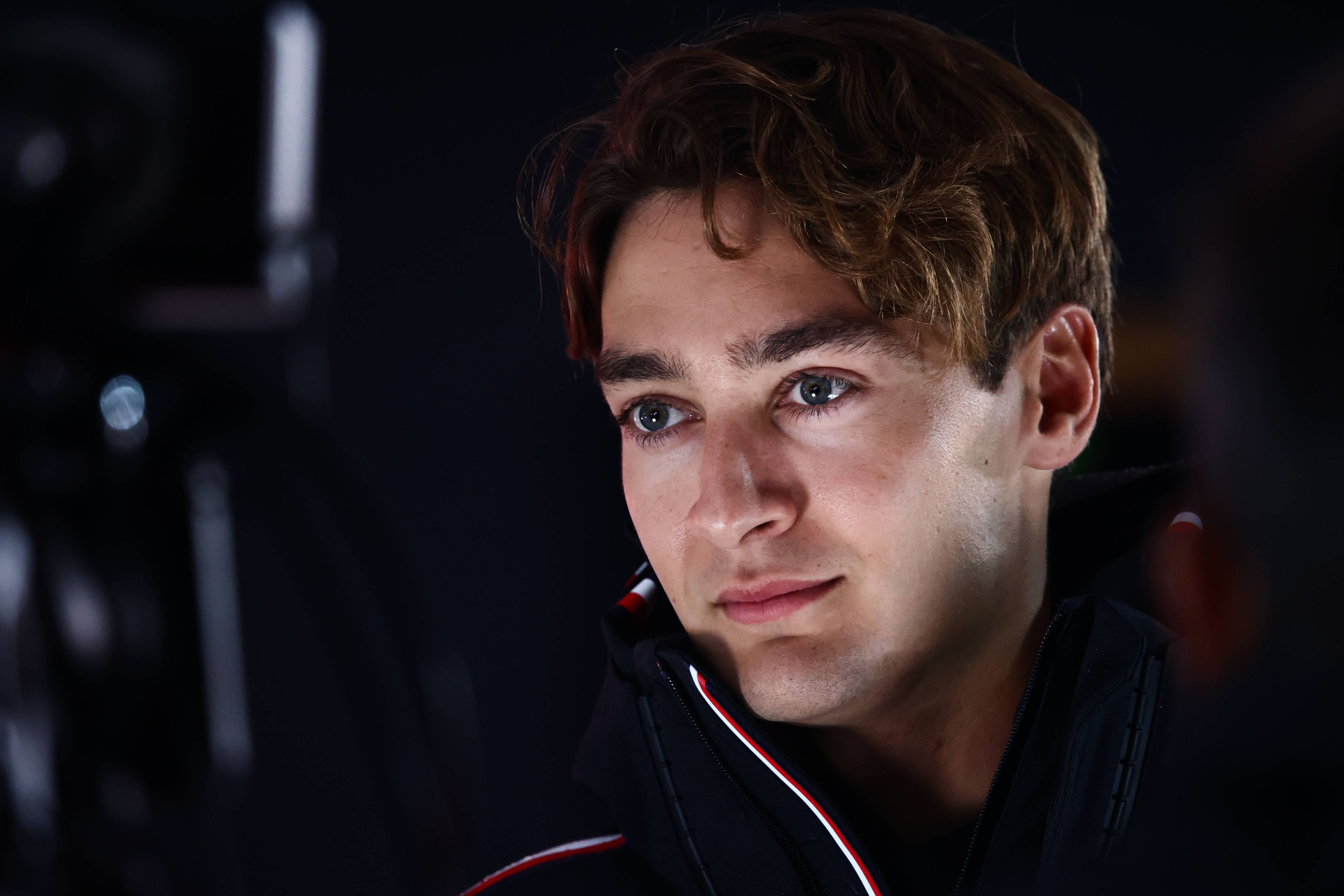 Mercedes-Pilot-George Russell ist vom Kurs in Las Vegas nicht gerade begeistert.