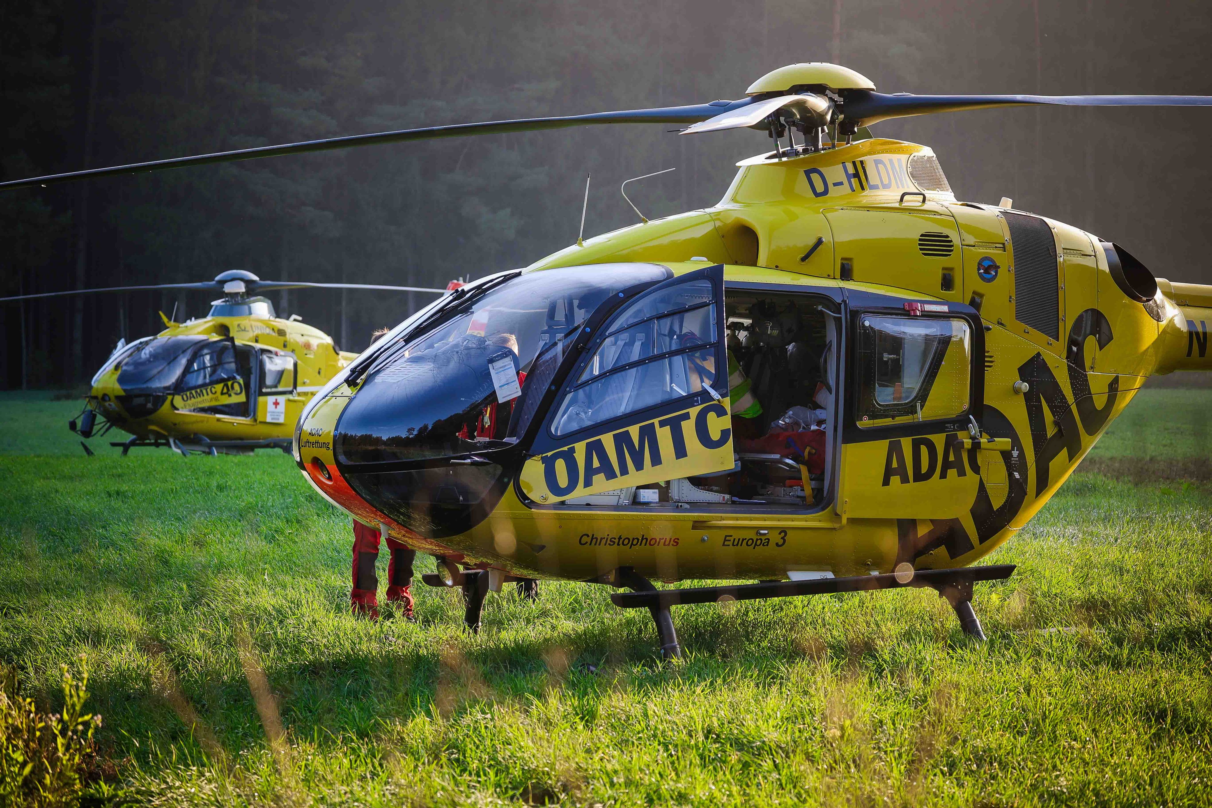 Auch die Notarzt-Crew vom Rettungshubschrauber C12 konnte dem verunfallten Steirer nicht mehr helfen. Symbolbild. 