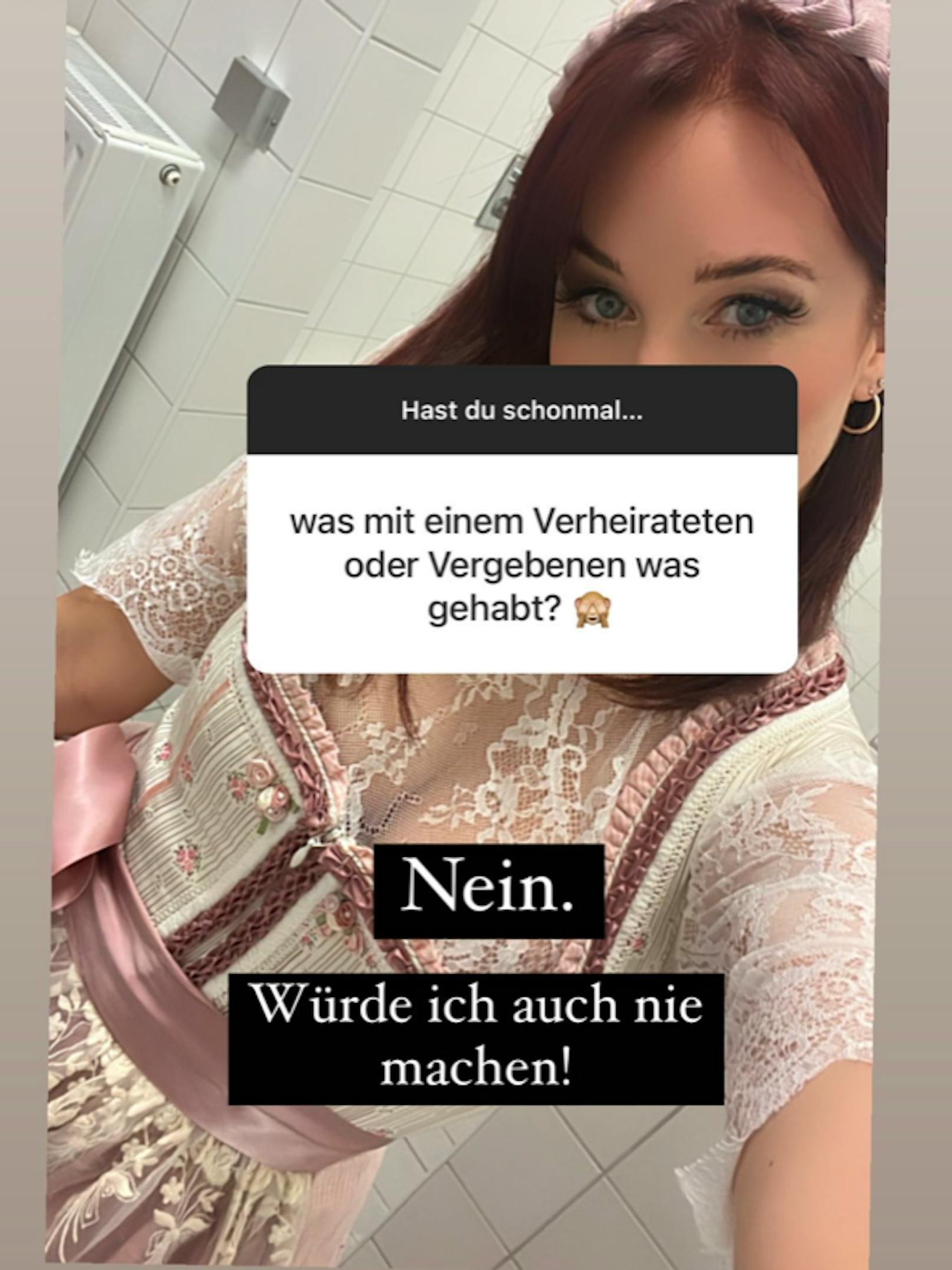 Berenice veranstaltete kürzlich eine Fragerunde auf Instagram. Ihre Fans nutzten die Chance, um der Gabalier-Sängerin pikante Fragen zu stellen.