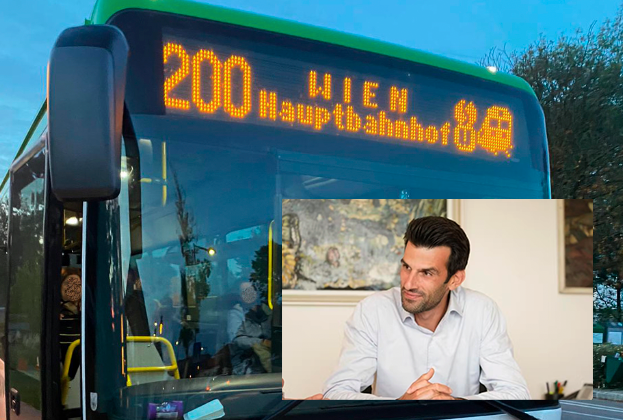 Der neue Fahrplan wurde am Freitag von Verkehrslandesrat Udo Landbauer (F.) und VOR-Chef Wolfgang Schroll und den ÖBB präsentiert.