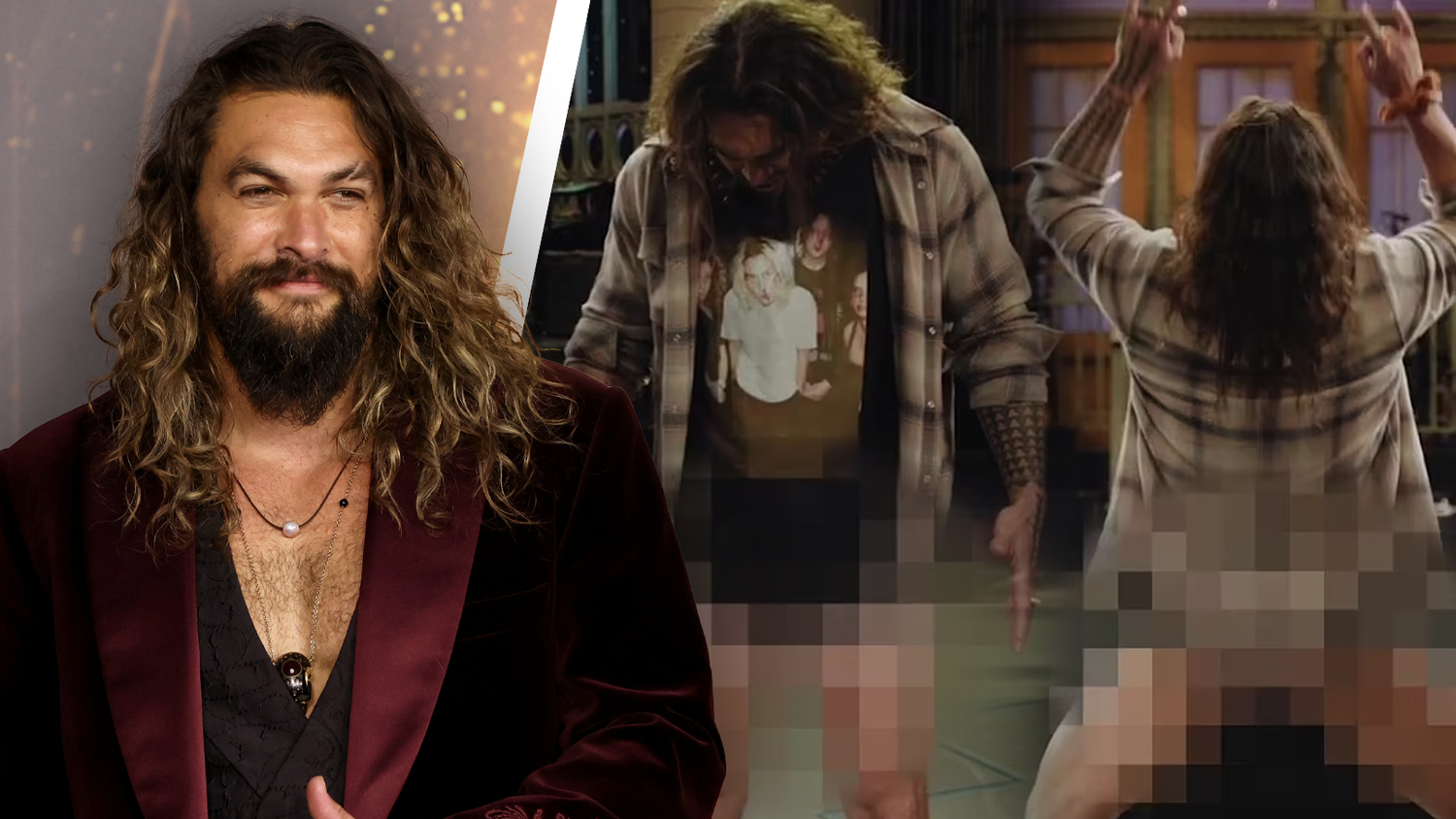 Jason Momoa ist für jeden Spaß zu haben - und zieht dafür auch mal blank.
