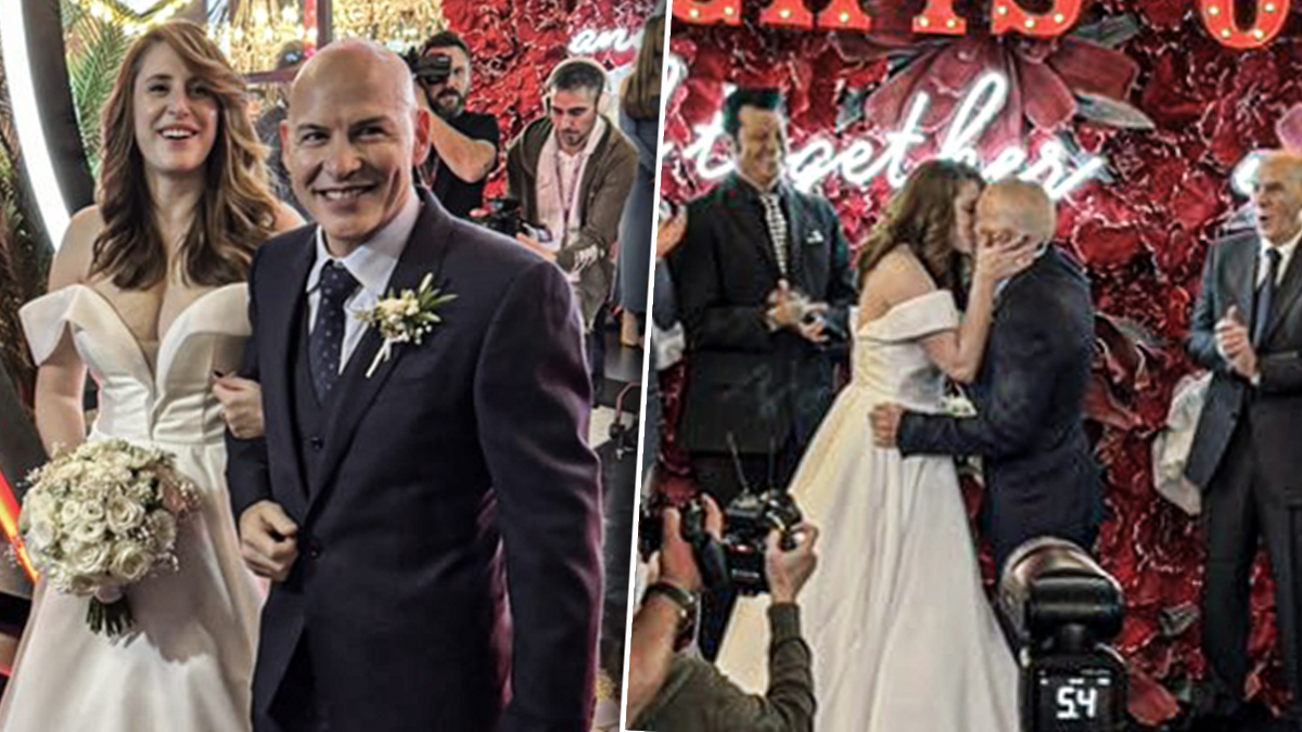 Jacques Villeneuve hat seine Giulia geheiratet