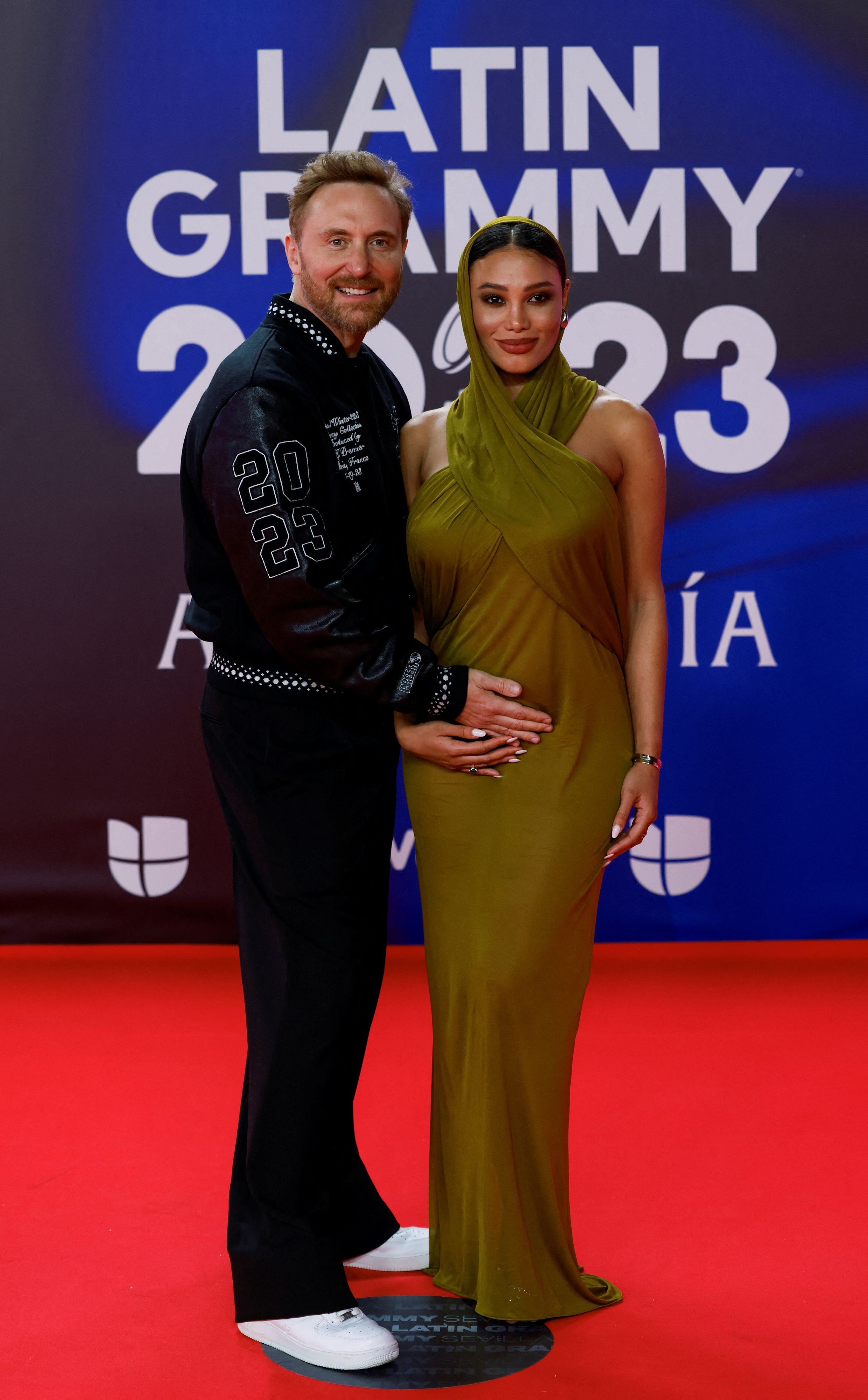 David Guetta und Jessica Ledon kündigten die Schwangerschaft bei den Latin GRAMMY Awards im November an.