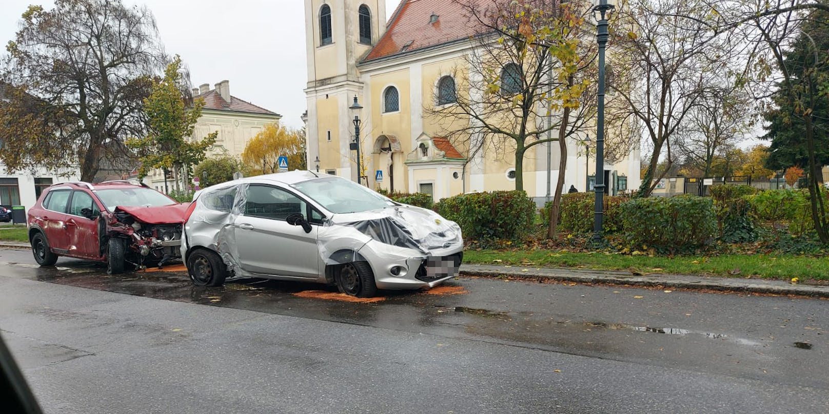 Schwerer Unfall beim Leopoldauer Platz in Wien
