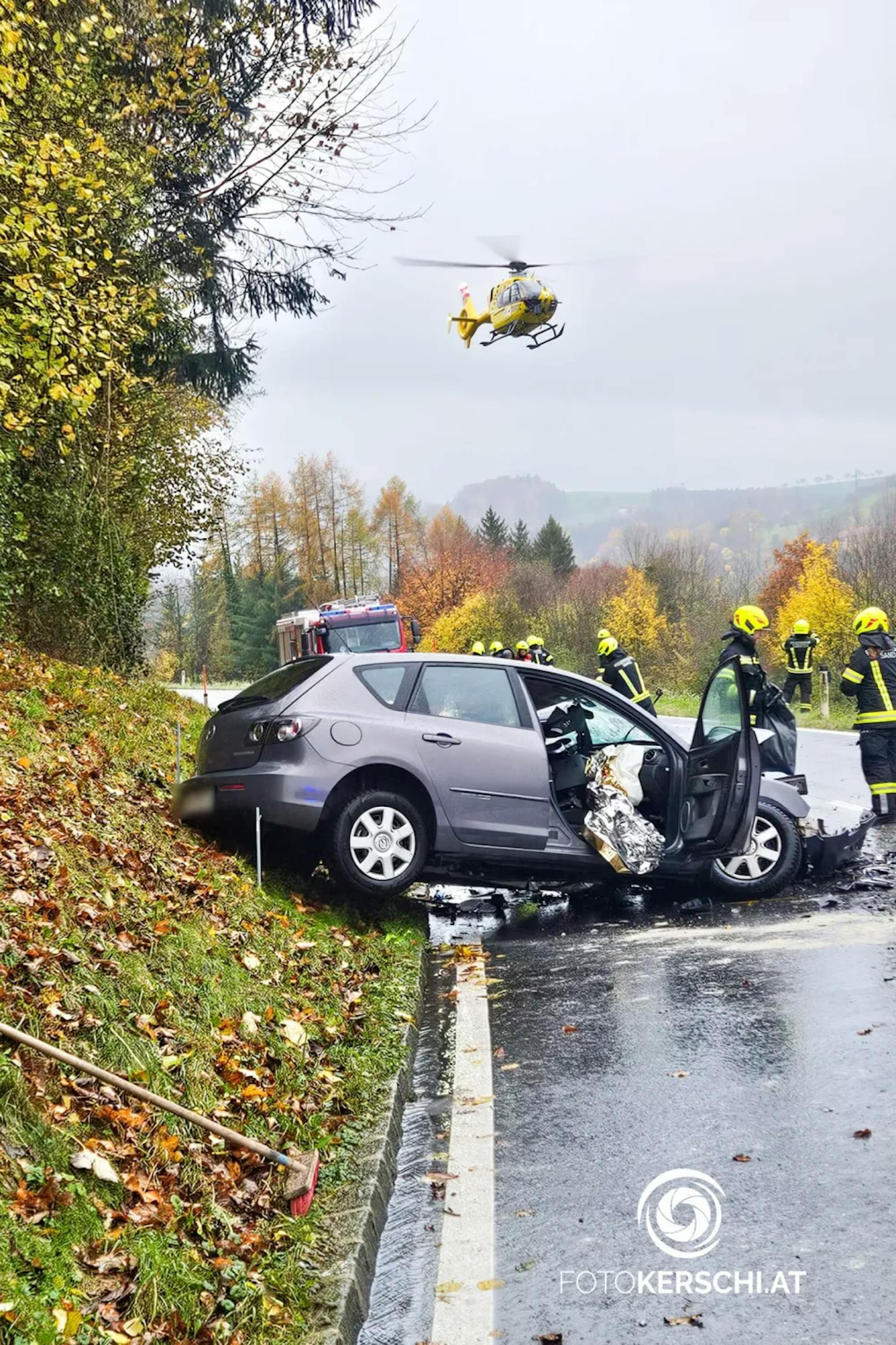Am Freitagmorgen (17.11.2023) ereignete sich in Garsten (Bezirk Steyr-Land) ein tödlicher Verkehrsunfall.