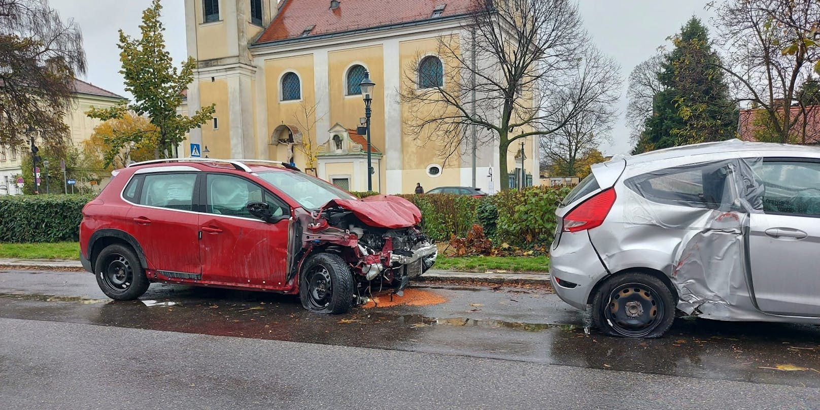 Schwerer Unfall beim Leopoldauer Platz in Wien