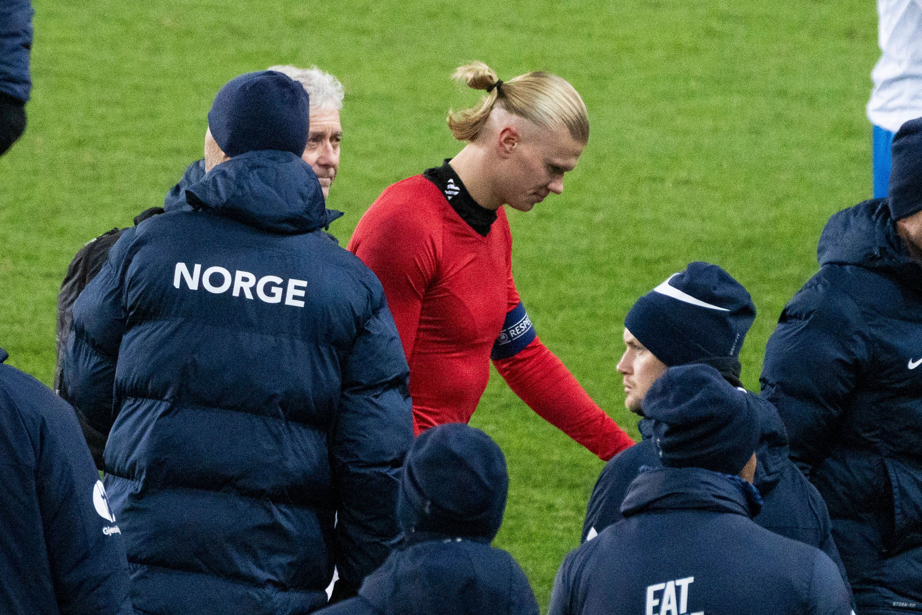 Erling Haaland kann nicht für Norwegen auflaufen. 