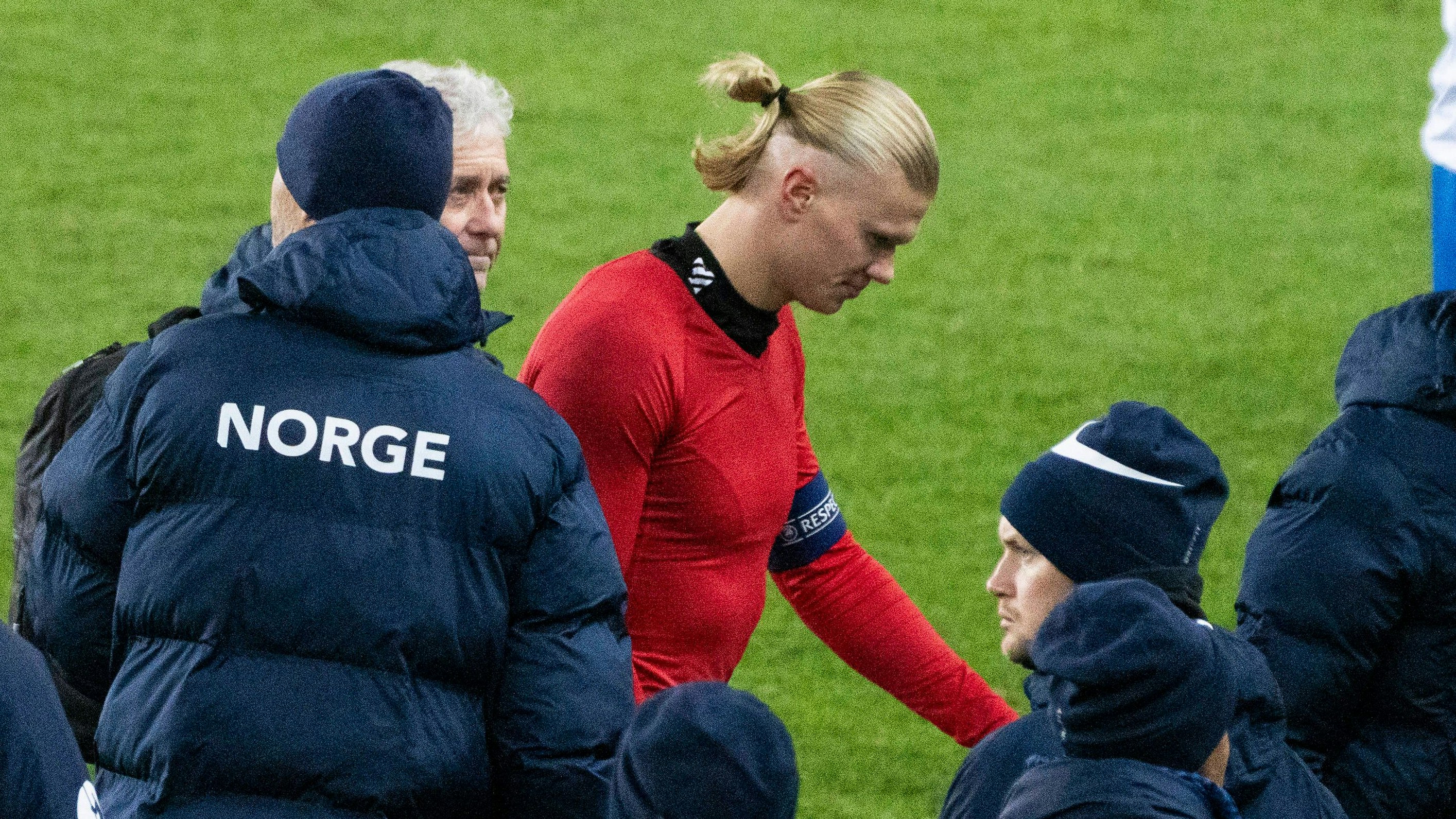 Erling Haaland kann nicht für Norwegen auflaufen. 
