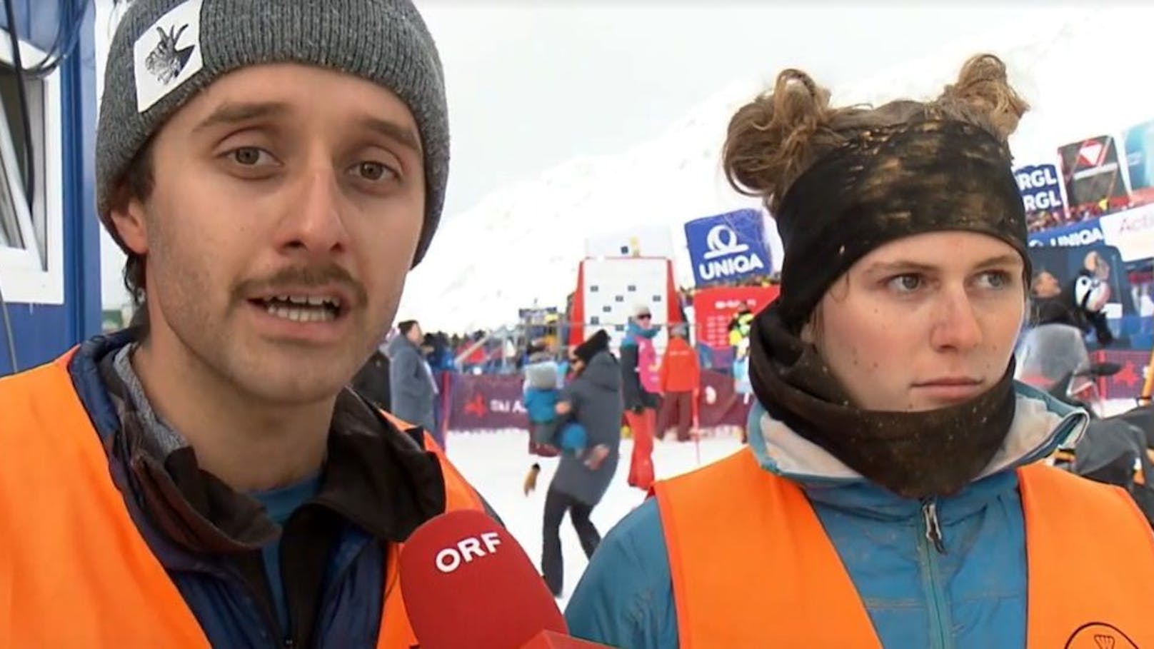 Klima-Aktivist nach Slalom-Protest: "Liebe Skifahren"