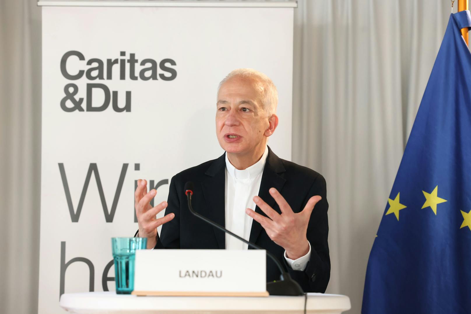 Michael Landau hört als Caritas-Präsident auf.