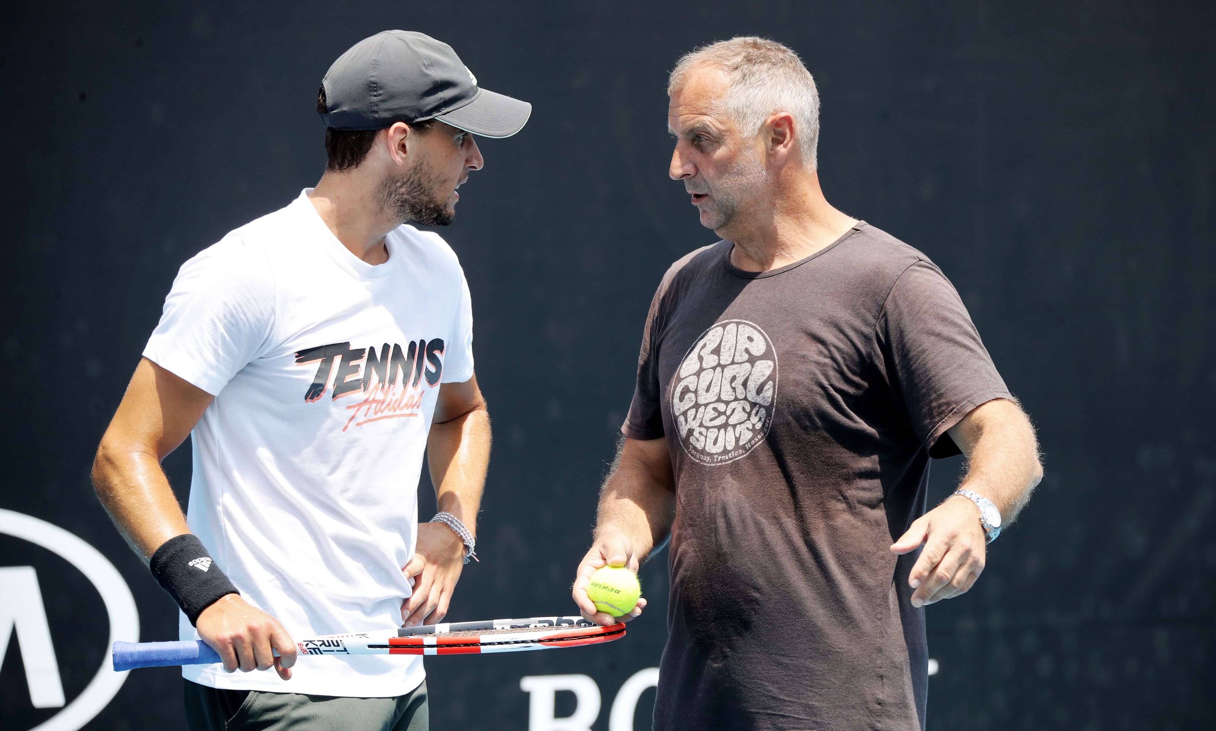 Muster als Kurzzeit-Trainer von Thiem: 