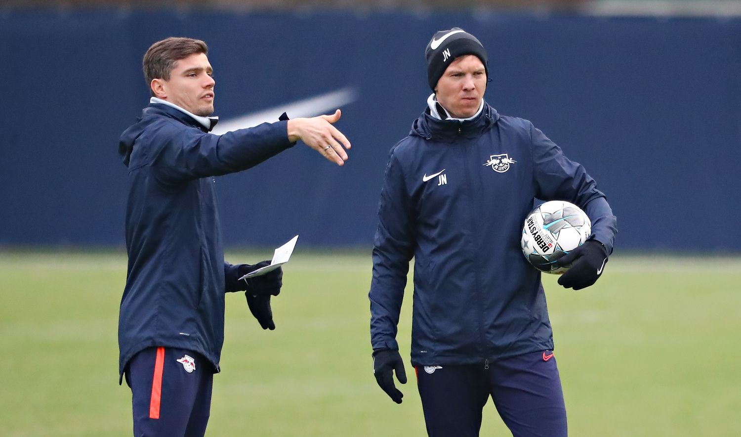 Robert Klauß (l.) war Assistent von Nagelsmann.