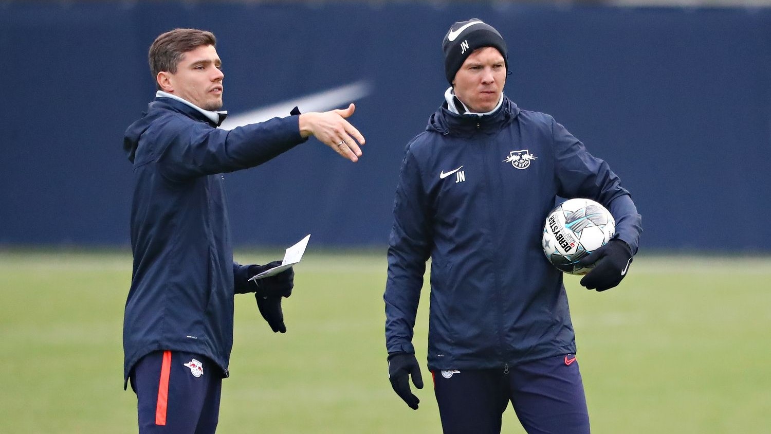 Robert Klauß (l.) war Assistent von Nagelsmann.
