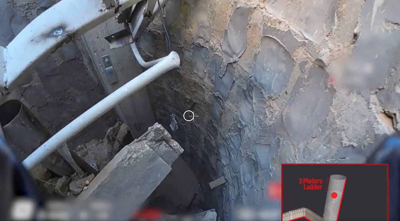 55 Meter langer Tunnel unter Al-Schifa-Spital entdeckt