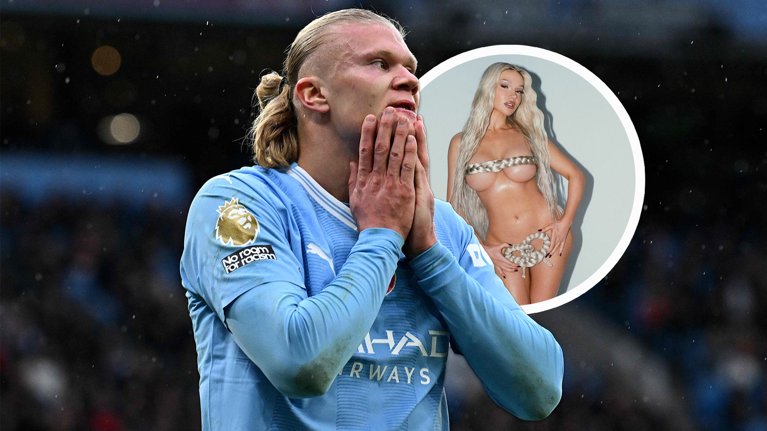 Erling Haaland überraschte Shirin David mit seiner Nachricht.