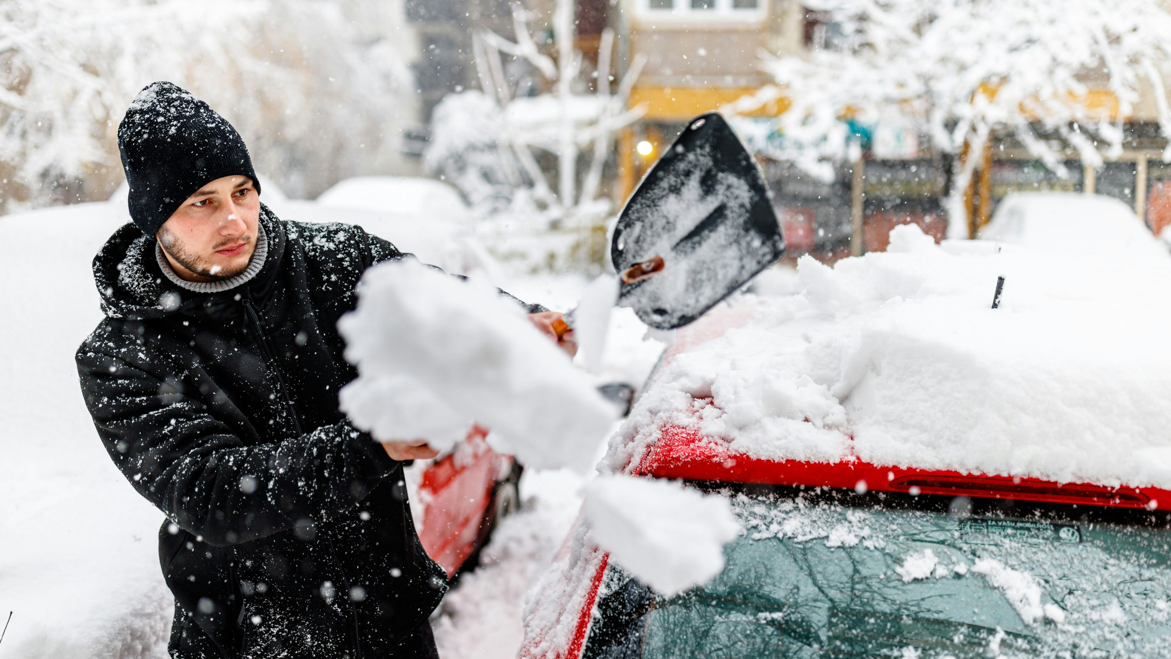Laut Wetterprognosen legt der Schneefall nur eine kurze Pause ein.