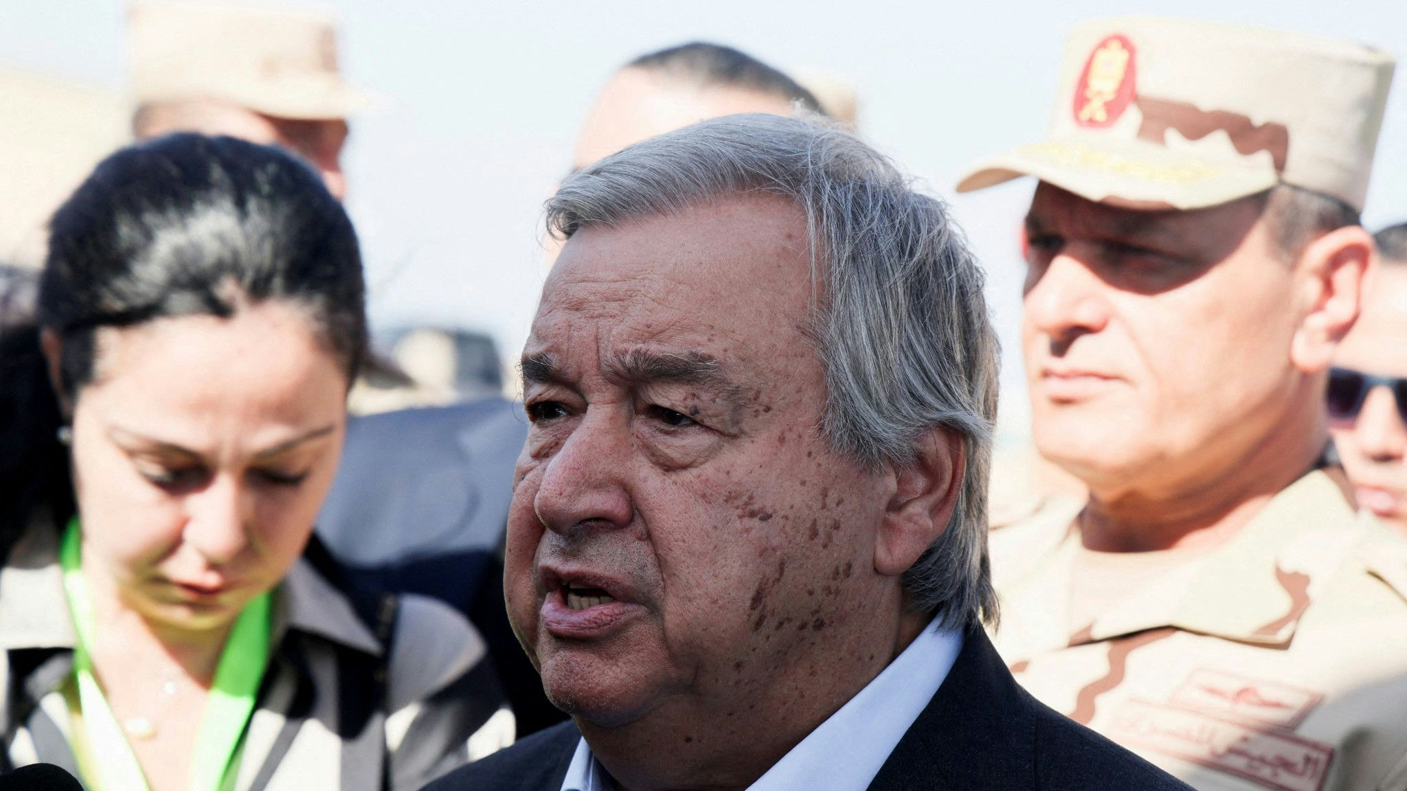 "Ich betone erneut, dass UN-Gelände unverletzbar ist", sagte UN-Generalsekretär António Guterres, nach Angriffen auf zwei UN-Schulen in Gaza.