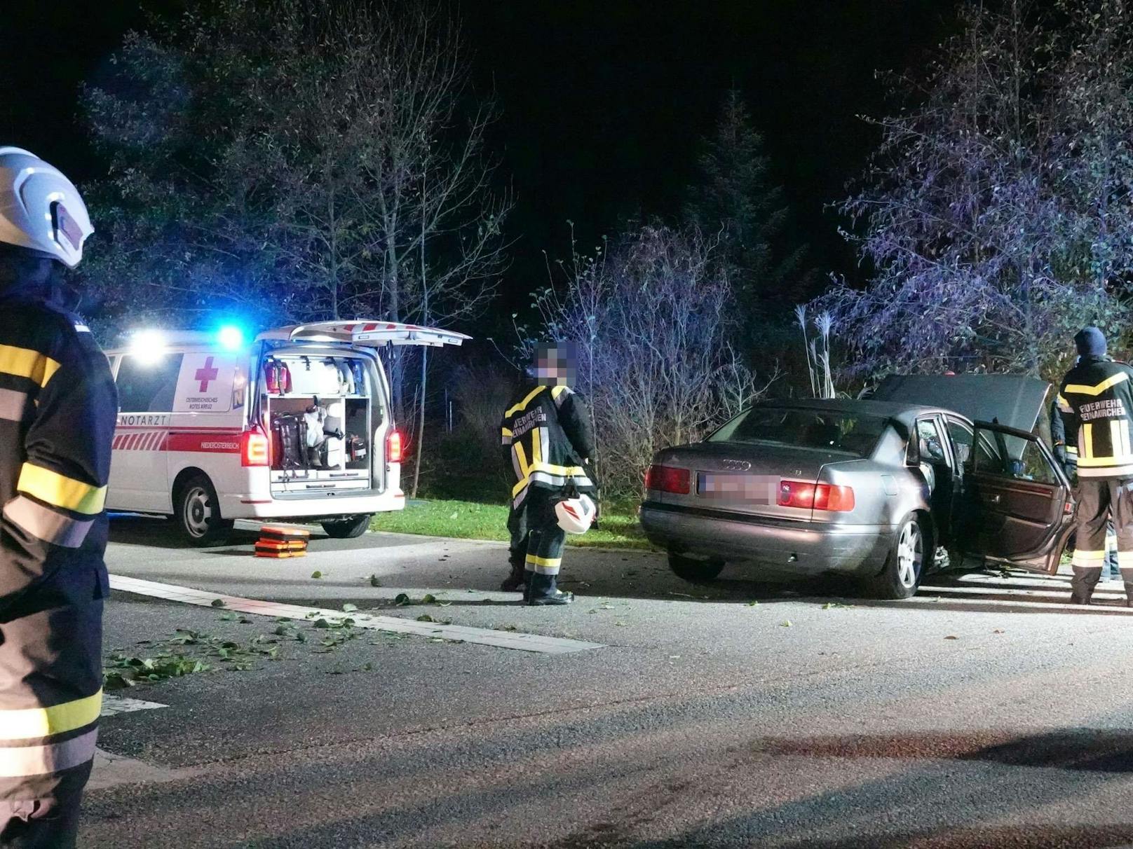 Ein 59-Jähriger kam von der Straße ab und prallte gegen einen Baum.