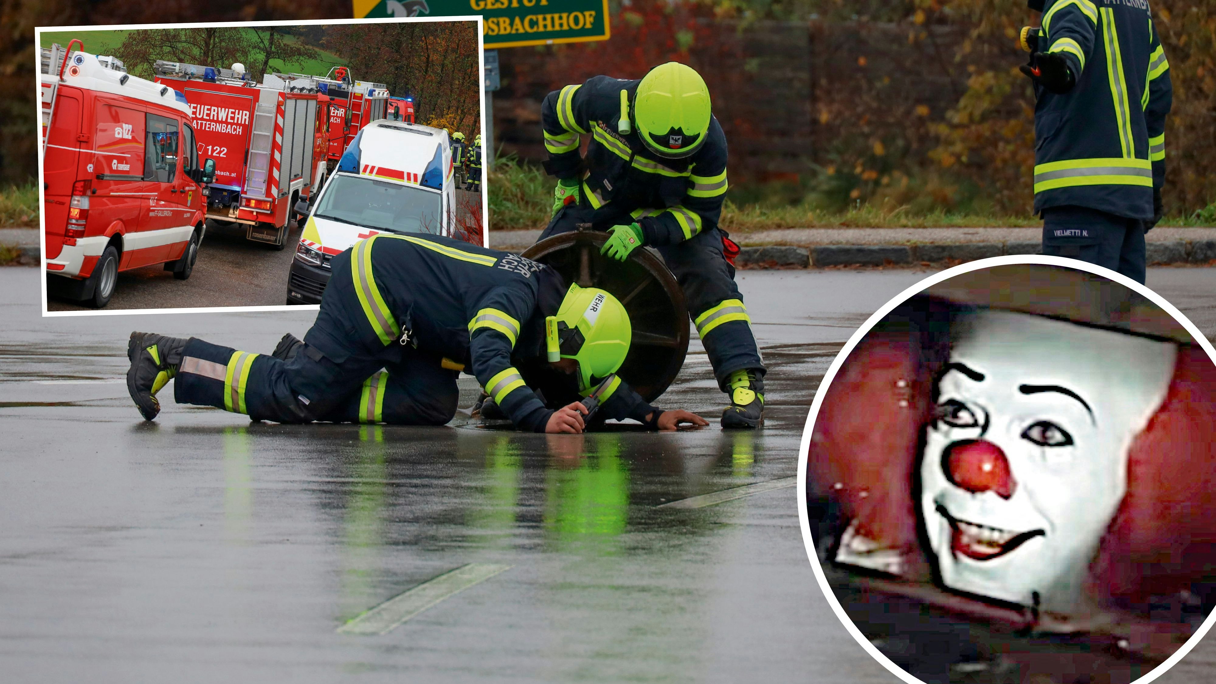 In Oberösterreich wurde ein Großeinsatz gestartet, nachdem ein Mann Stimmen aus dem Gully in der Dusche gehört hat. Der Fall erinnert an einen gruseligen Stephen-King-Klassiker.